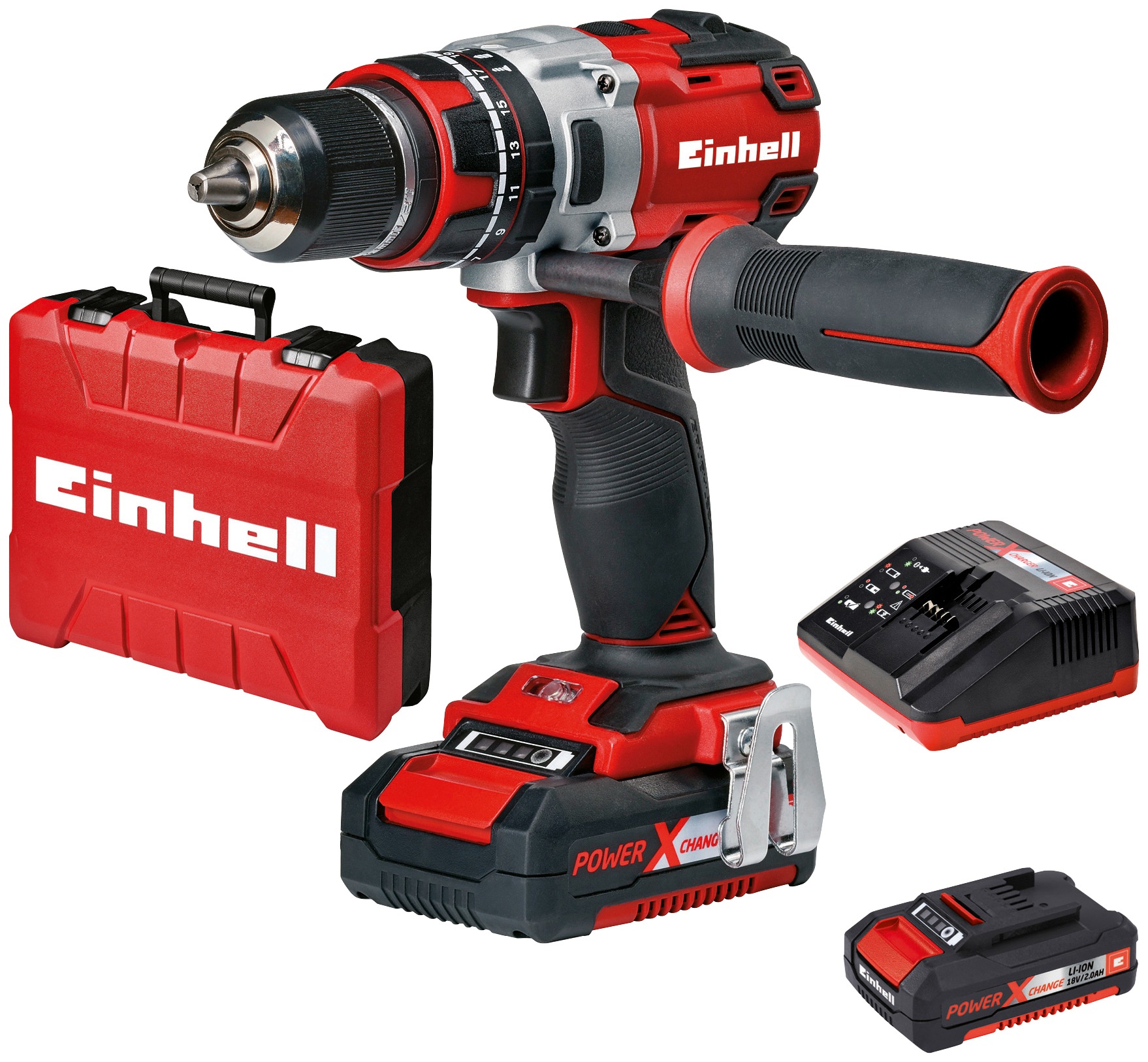 Einhell Akku-Schlagbohrschrauber »TE-CD 18 Li-i BL«, Power X-Change, inkl. 2x 2,0 Ah... kaufen