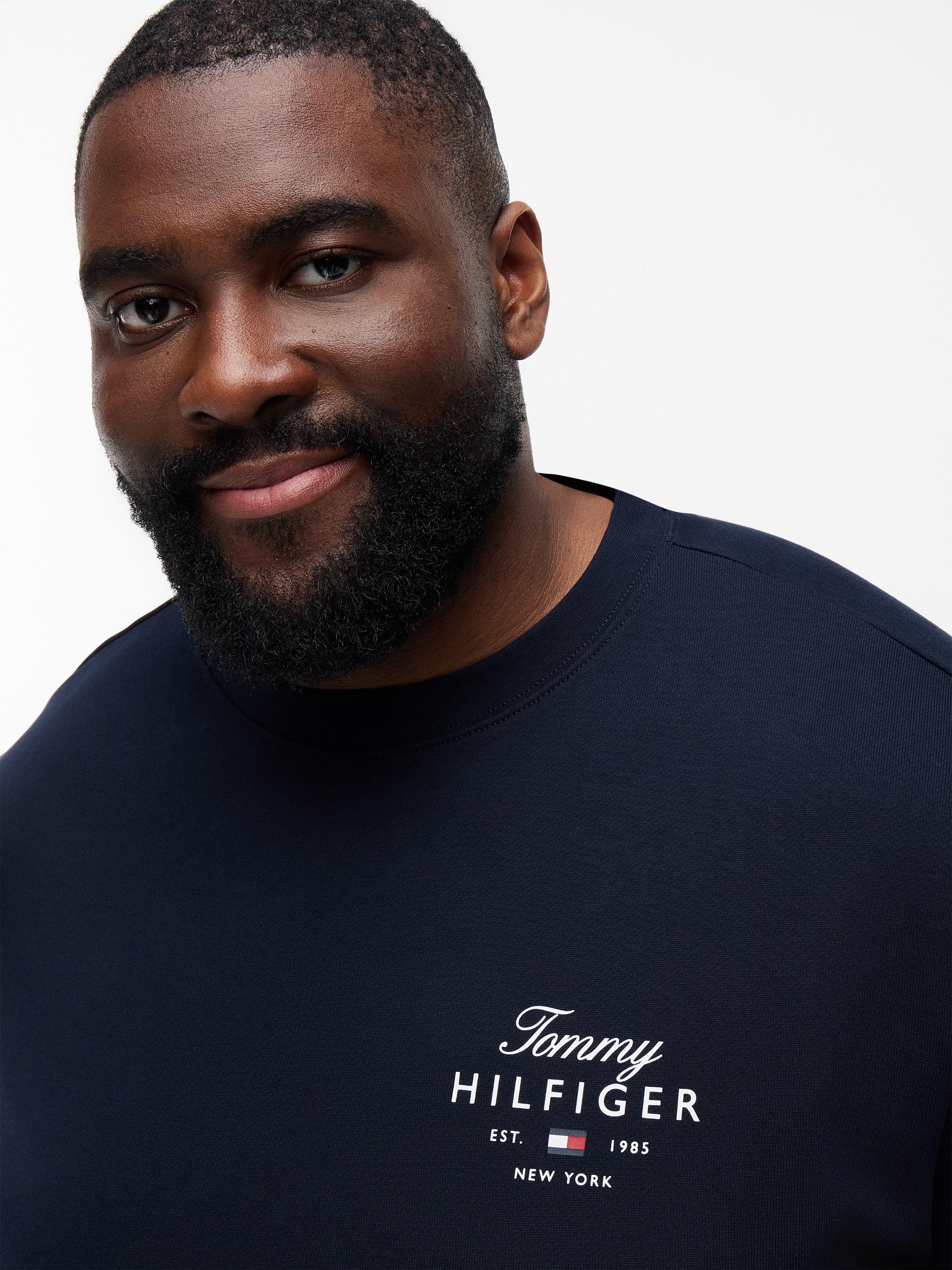Tommy Hilfiger Big & Tall Sweatshirt »BT-SCRIPT STACK«, Große Größen
