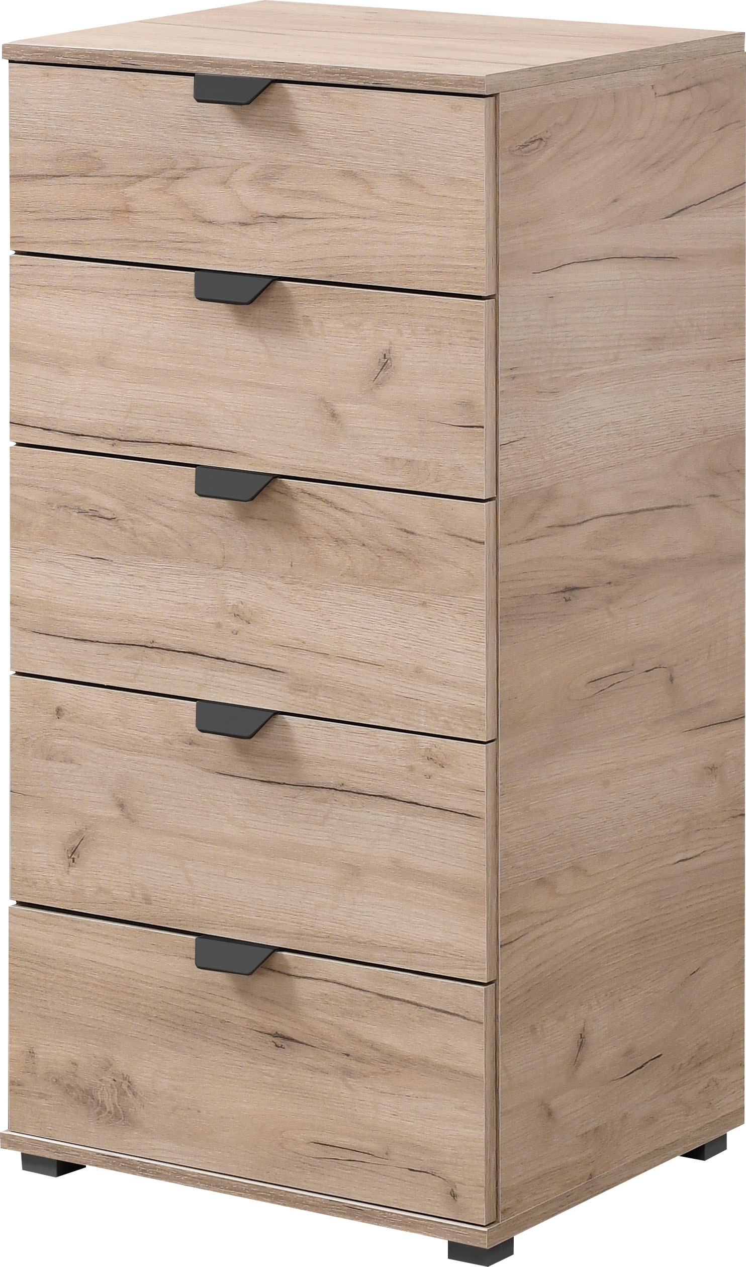 Home affaire Kommode »Duero Schubkastenkommode« mit 5 Schubkästen, Breite ca. 45 cm