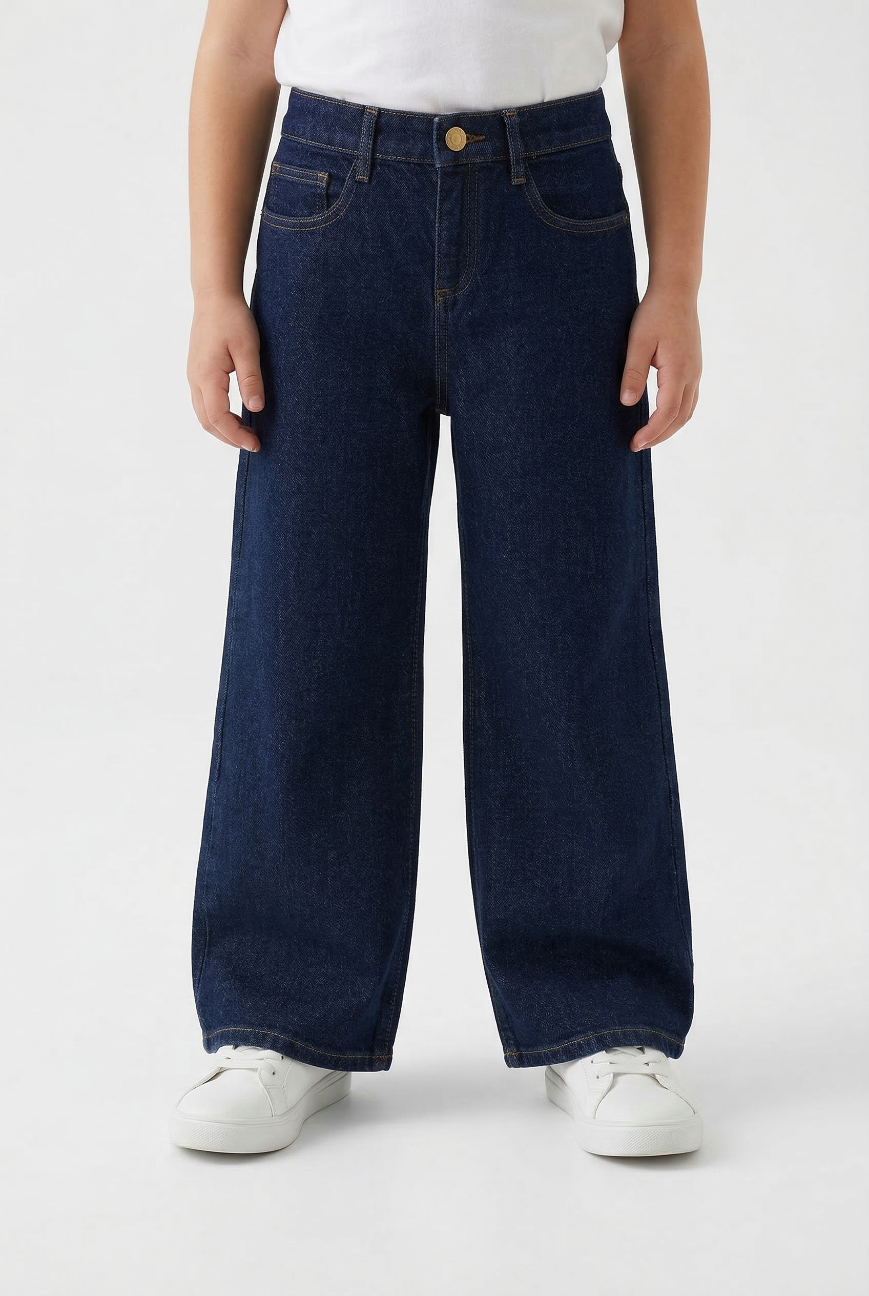 s.Oliver Junior Weite Jeans mit Weitenregulierung innen