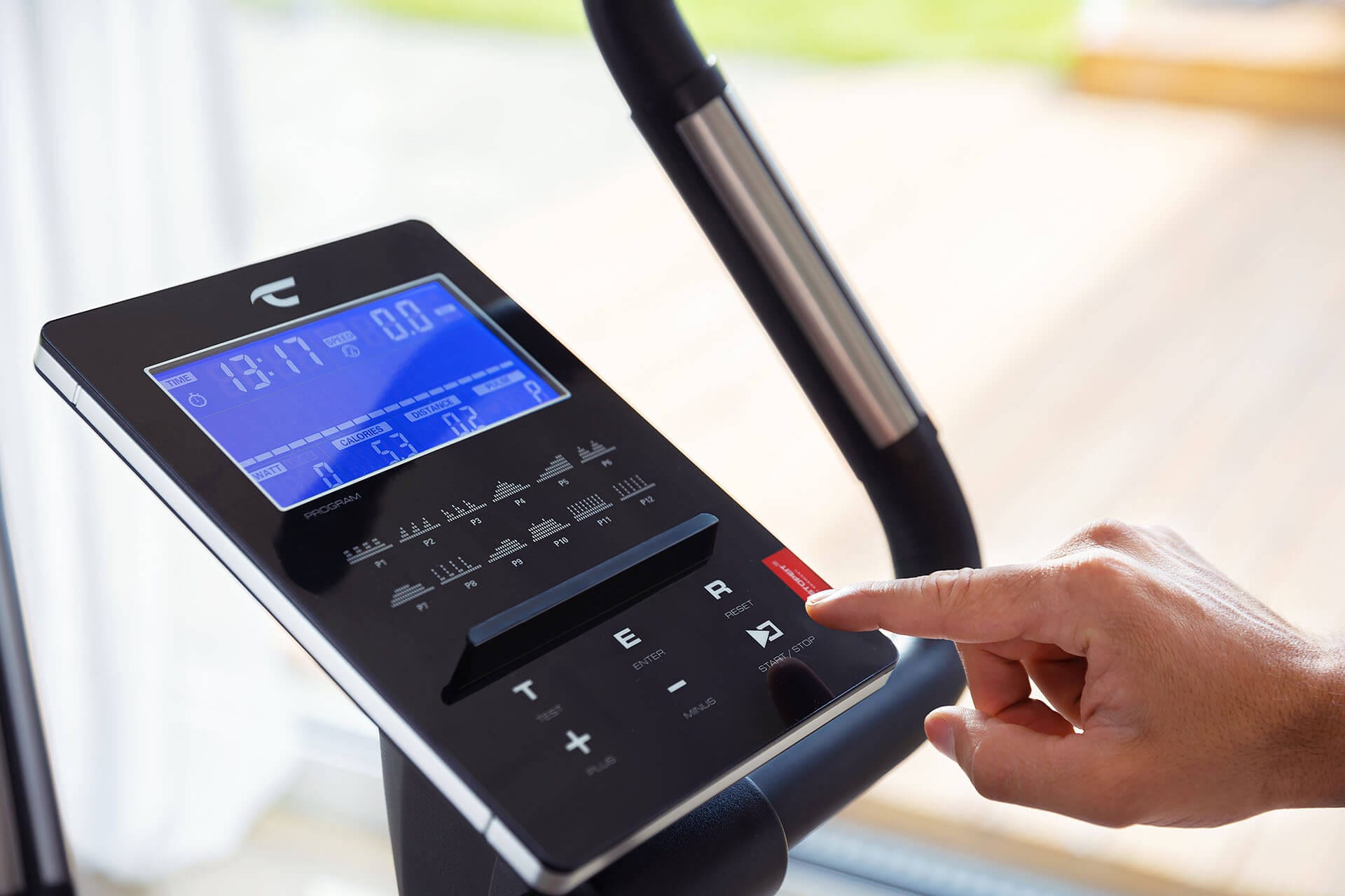 Christopeit Sport® Ergometer »ET 6« 150 kg max. Benutzergewicht, Fahrrad, 24 Widerstandsstufen