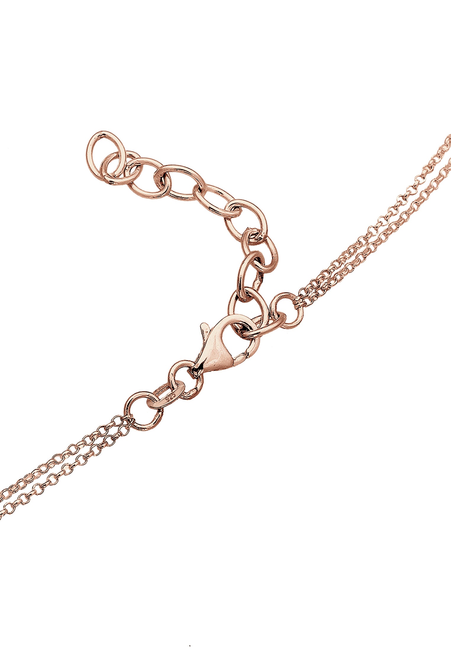 Elli Choker »Halskette Choker Erbskette Infinity Unendlichkeit 925 Silber«
