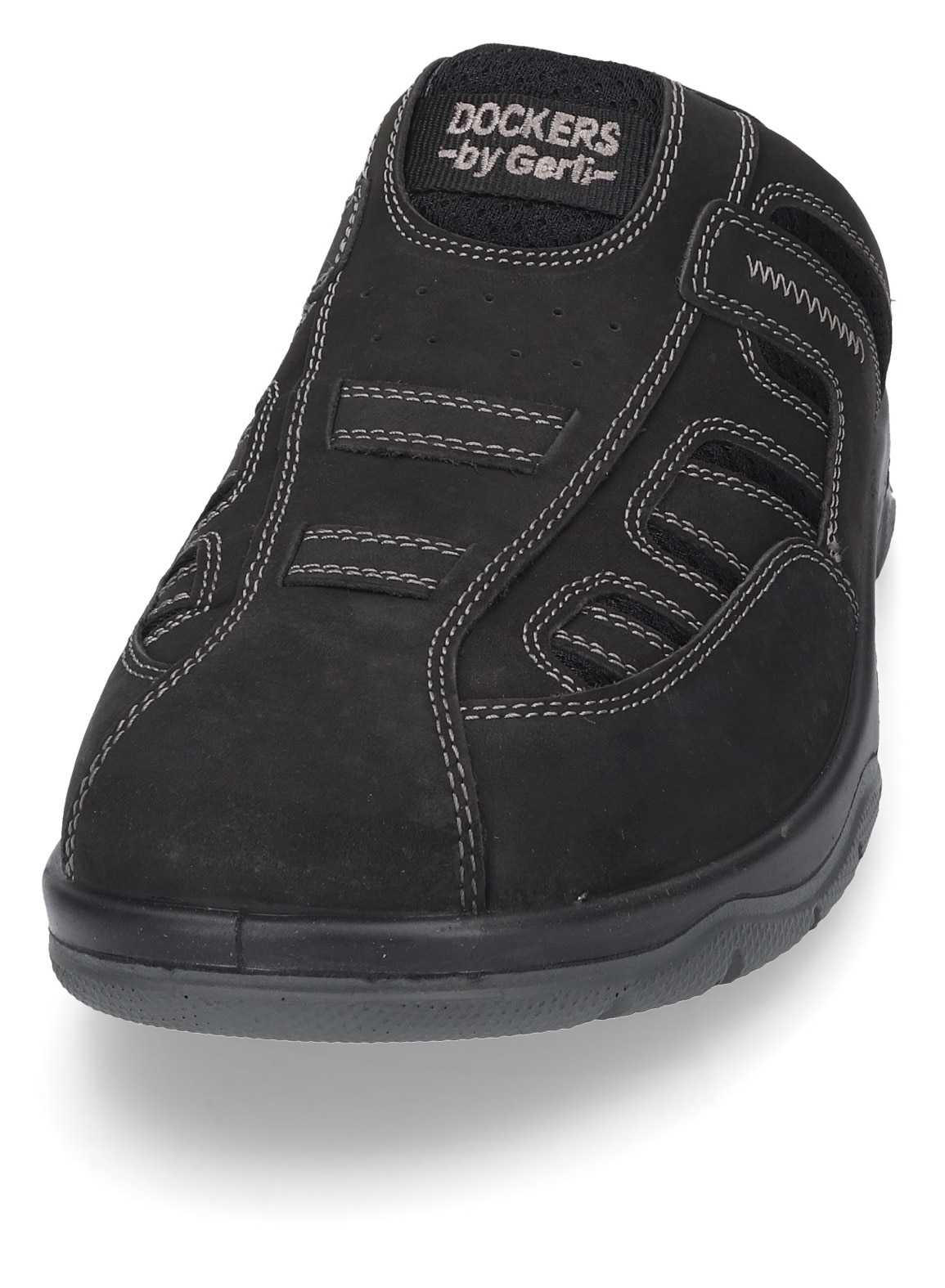 Dockers by Gerli Clog, Sommerschuh,Schlappen,Urlaub, zum einfachen Schlupfen - schmale Form