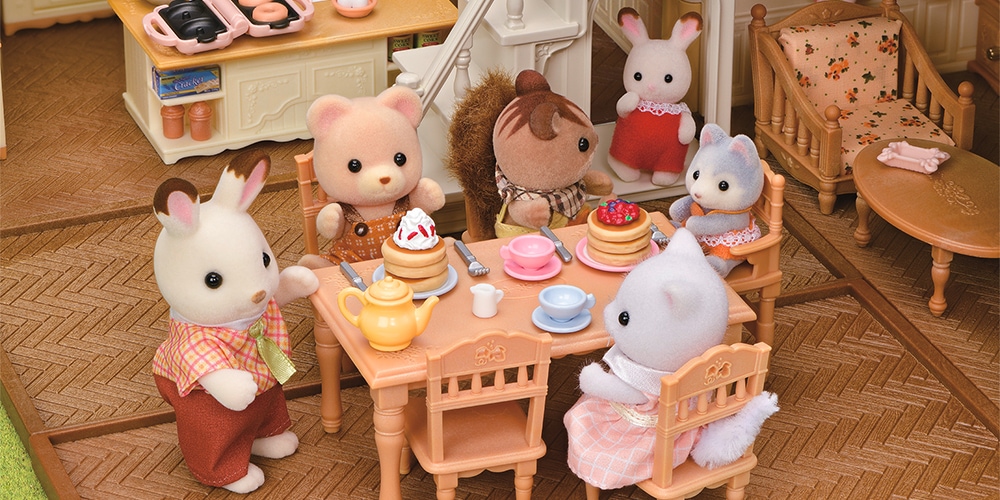 Sylvanian Families Spielwelt »Stadthaus mit Dachzimmer (5716)«