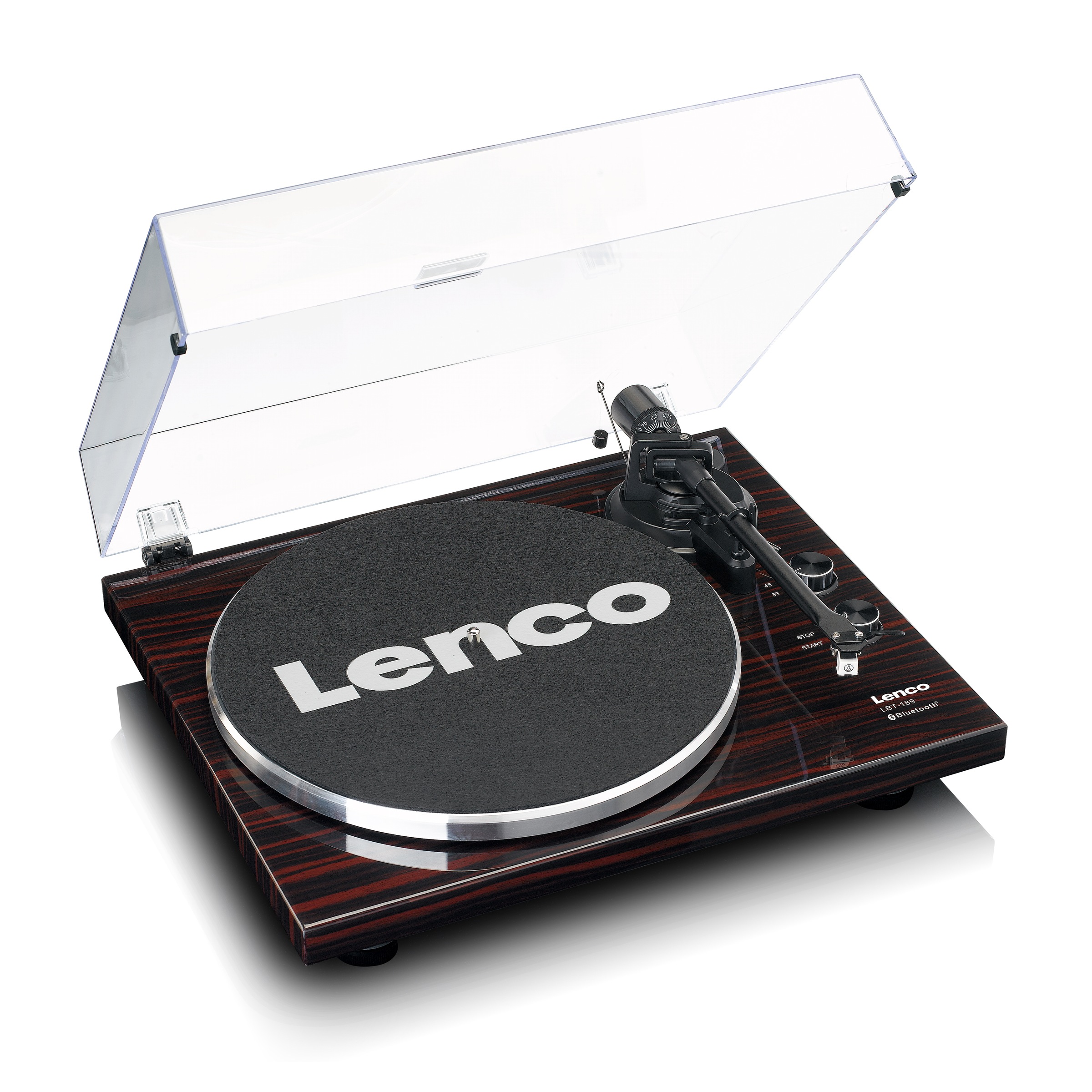 Lenco Plattenspieler »LBT-189WA«, Aufnahmefunktion via PC, Bluetooth-Sender