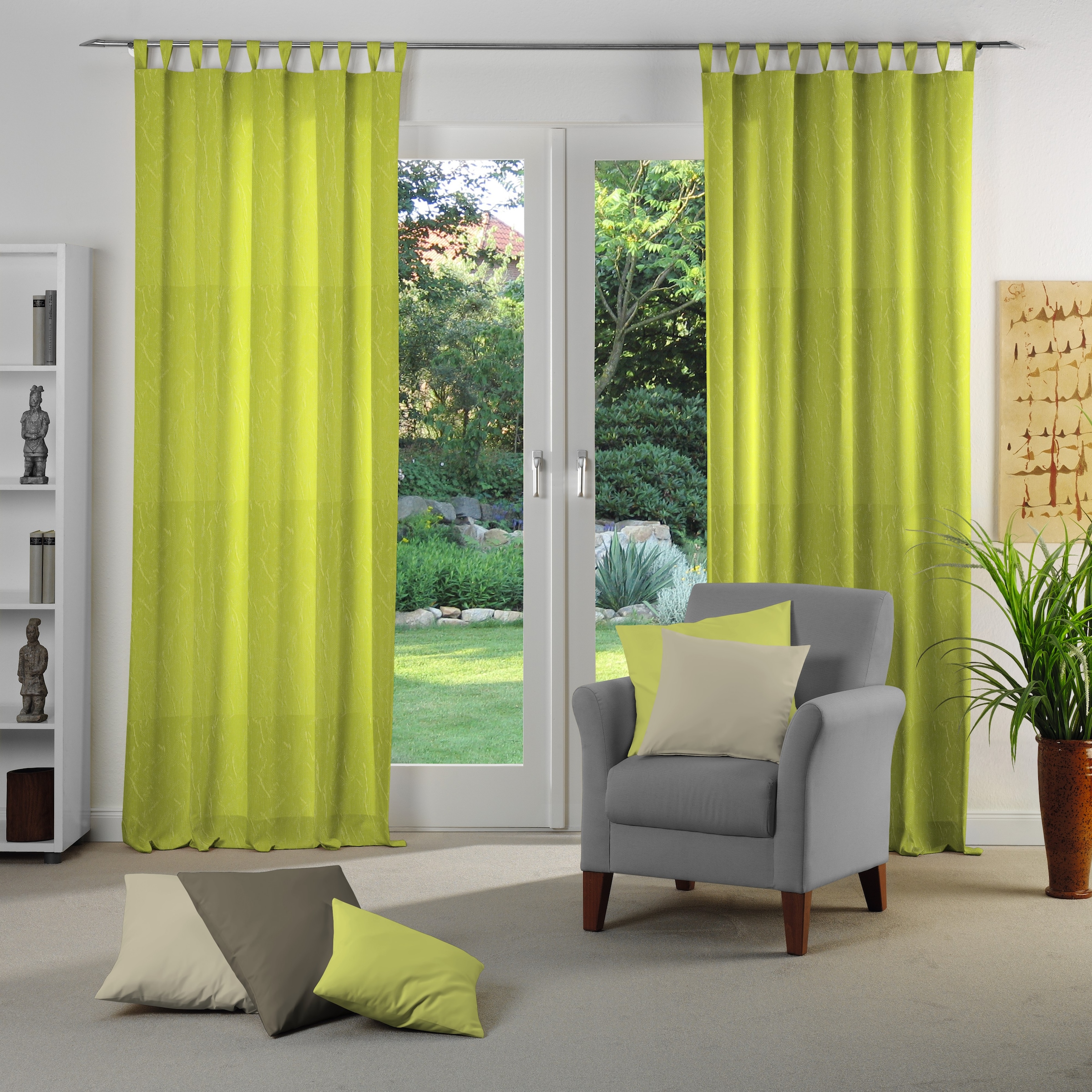 Wirth Vorhang »Lahnstein« Schlaufen 2 Stk. tlg.