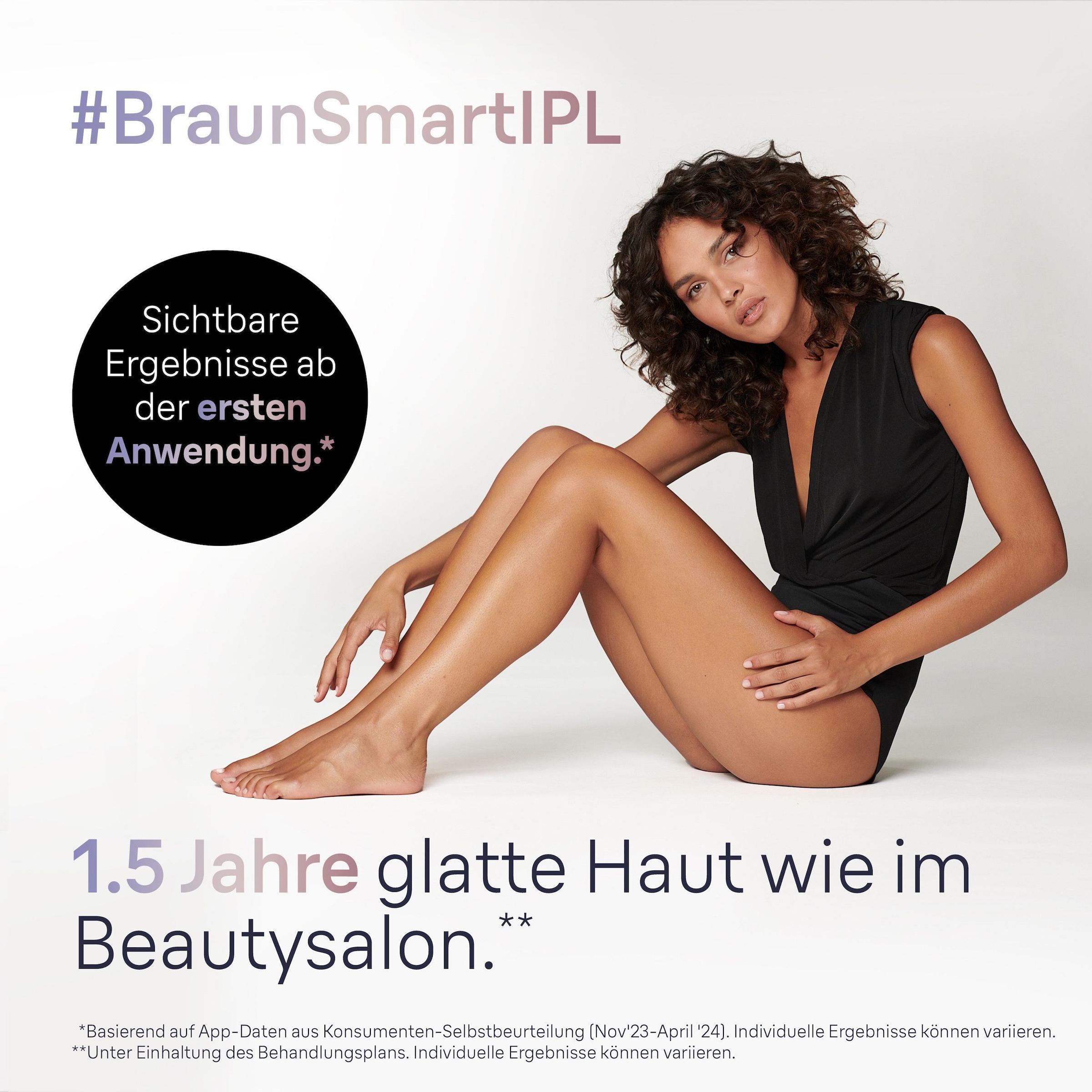 Braun IPL-Haarentferner »Smart Skin i·expert PL7249«, 3 Aufsätze für Gesicht & Körper, Venus Rasierer, Mini-Rasierer