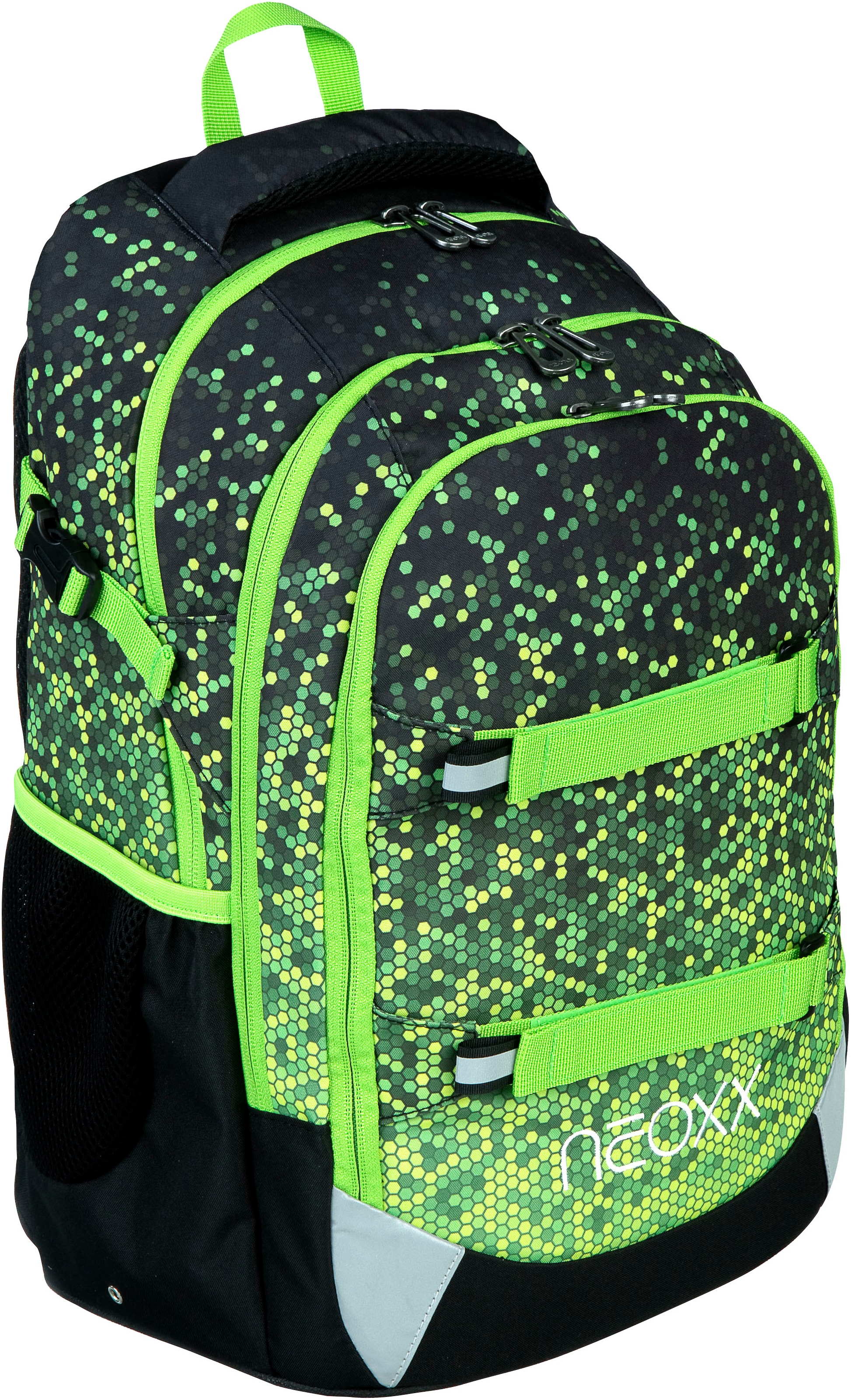 neoxx Schulrucksack »Active Pro, Pixel in my«