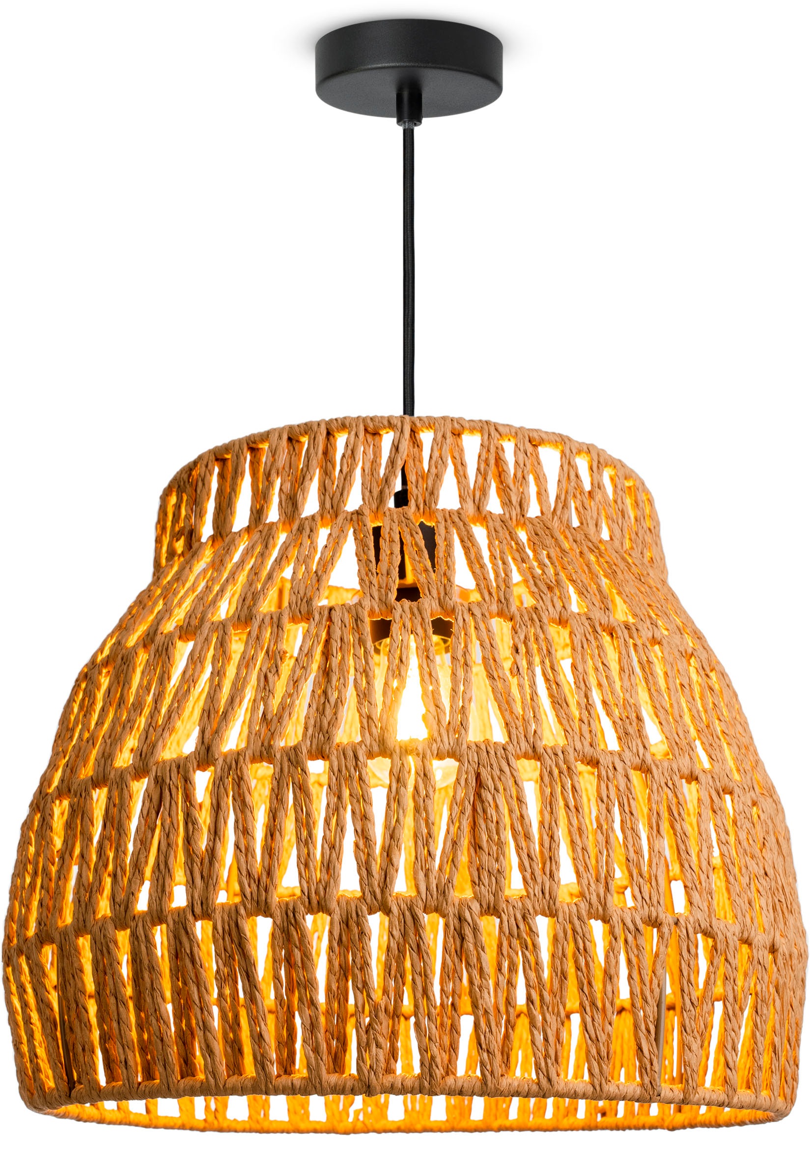 Paco Home Pendelleuchte »HUGO PD1«, 1 flammig, Leuchtmittel E27 | ohne Leuchtmittel