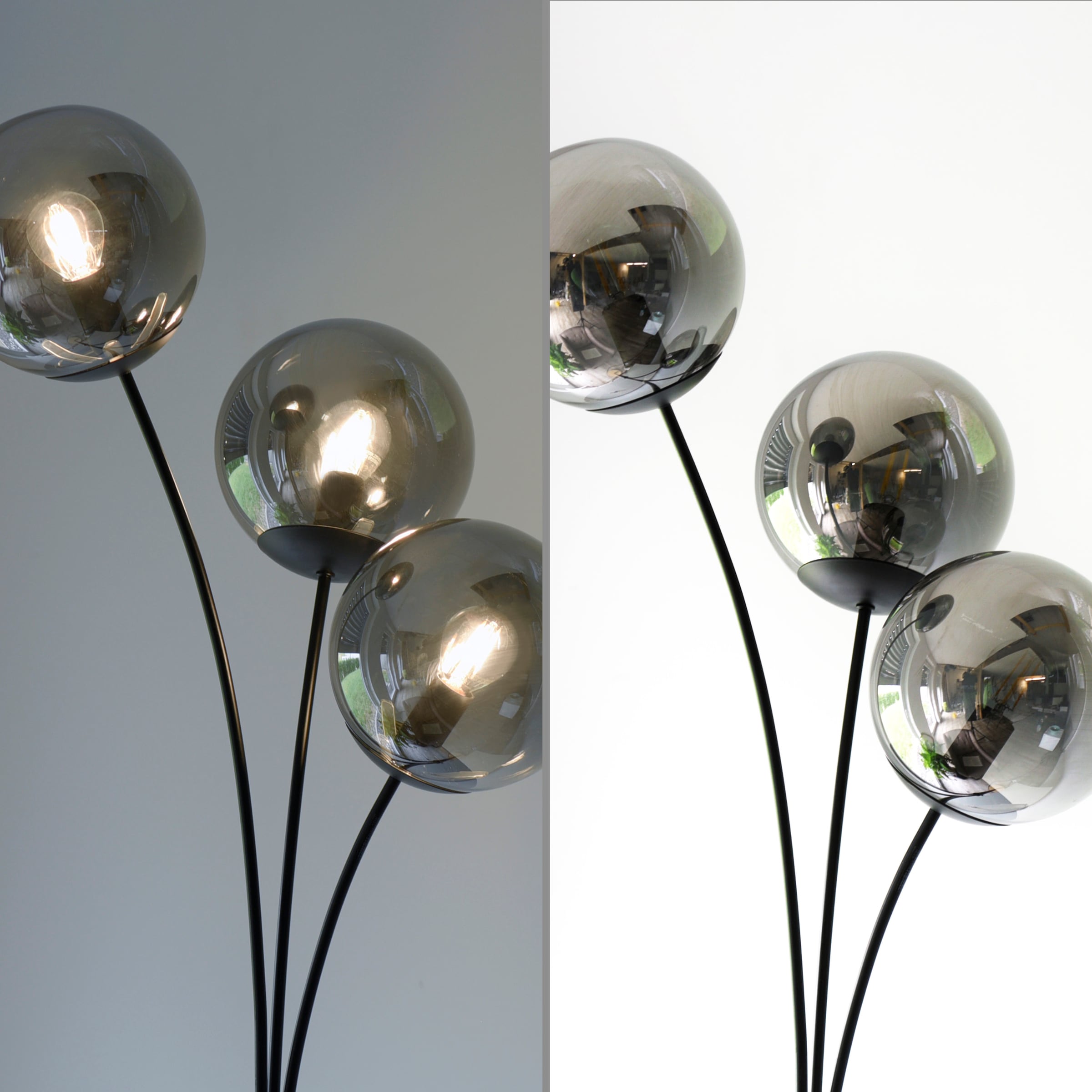 JUST LIGHT Stehlampe »GREEN WIDO« E14 1 Stk.