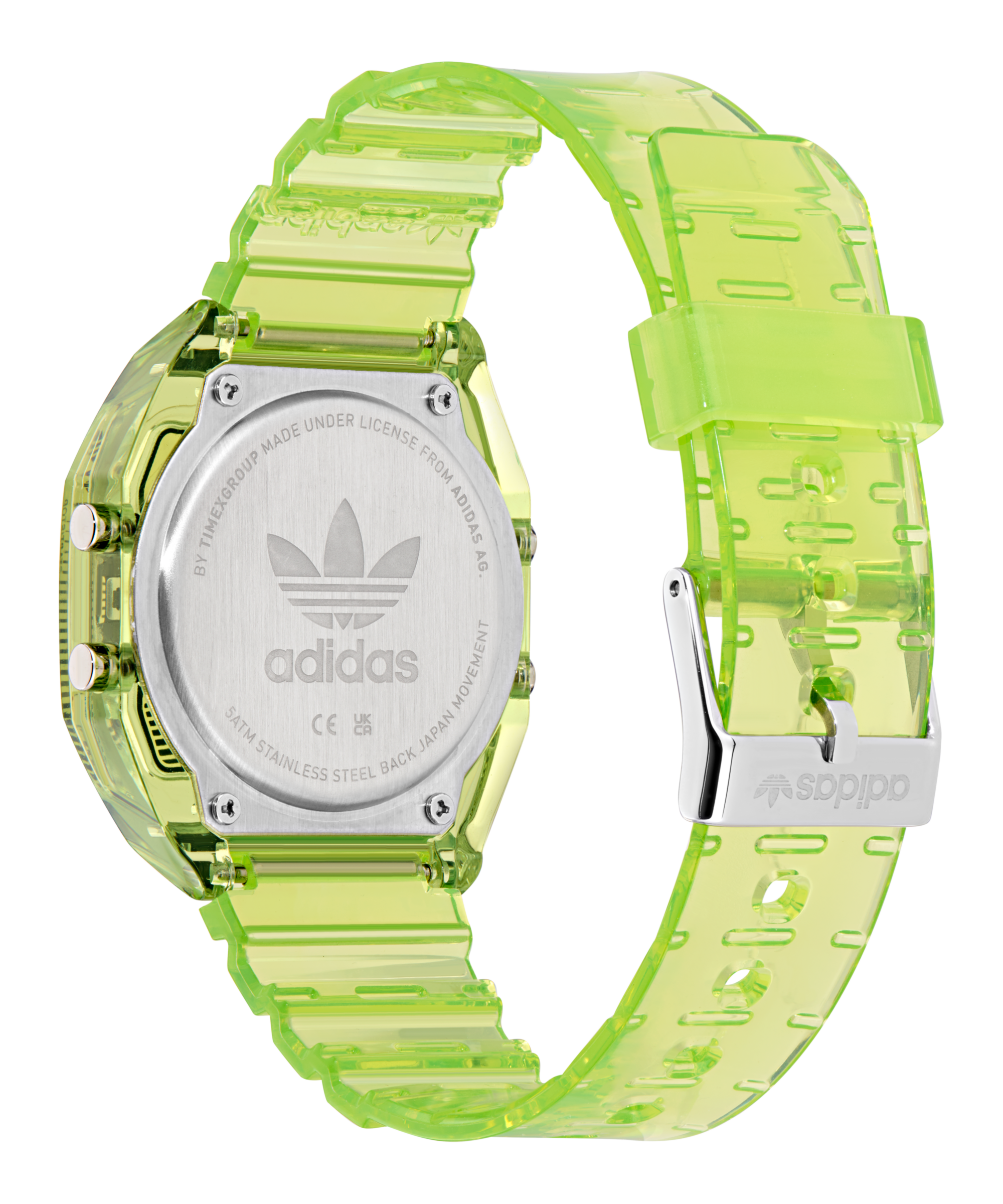 adidas Originals Digitaluhr »DIGITAL TWO CRYSTAL« Quarzuhr, Armbanduhr, Herrenuhr, Damenuhr, Resinarmband