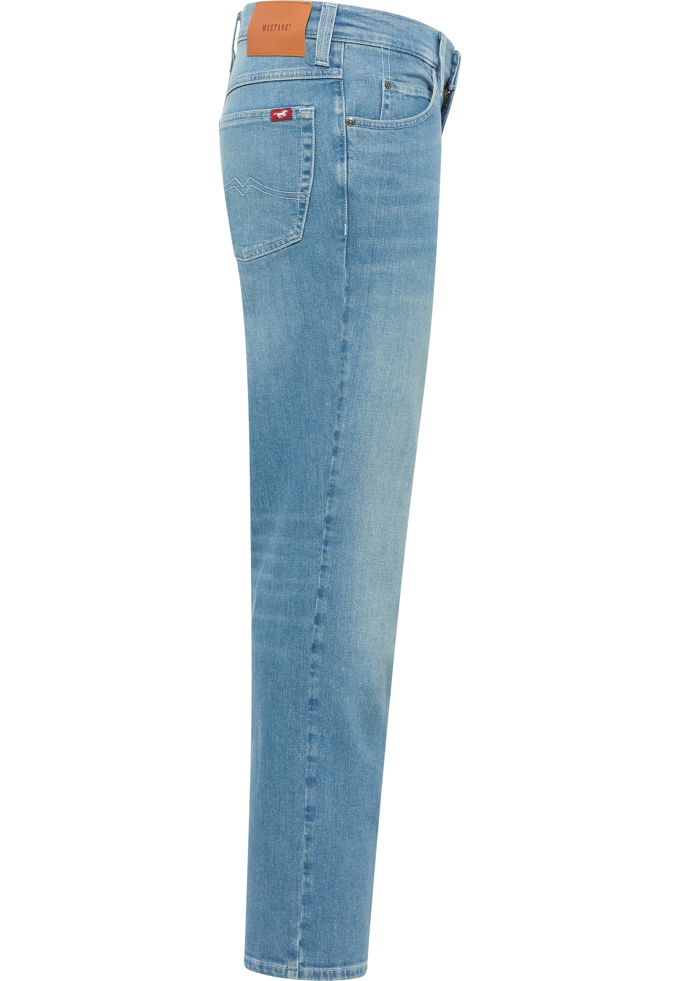 MUSTANG 5-Pocket-Jeans »Style Tramper Straight«, mit Markenlabel
