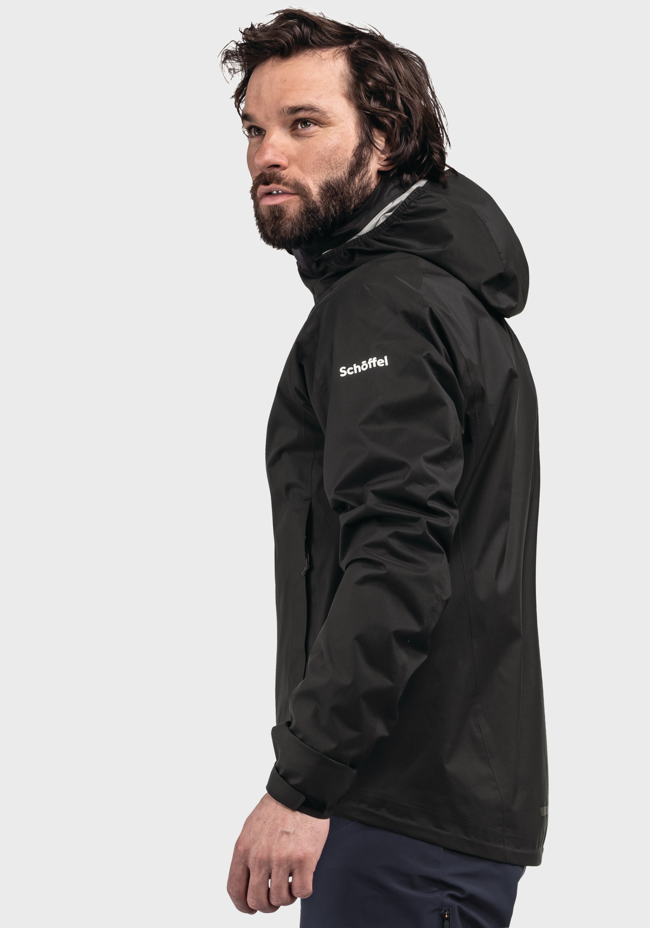 Schöffel Outdoorjacke »2.5L Jacket Tarvis M«, mit Kapuze