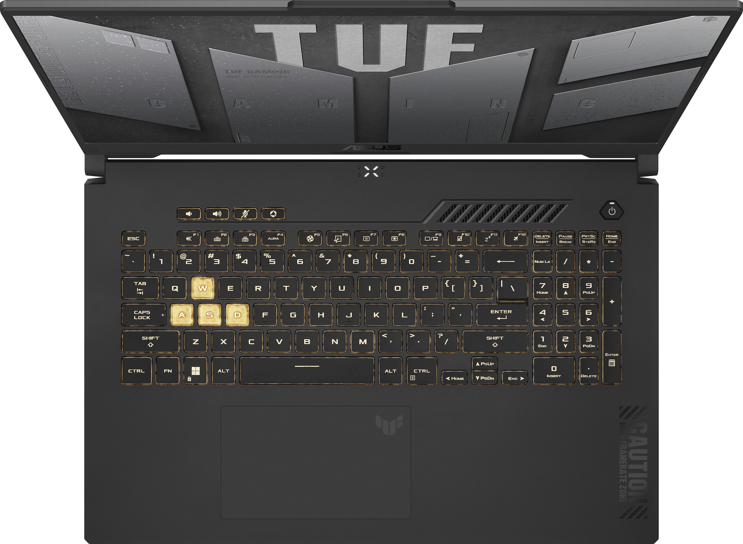 Asus Gaming-Notebook »TUF Gaming F17 FX707ZV4-HX018W«, 43,9 cm, / 17,3 Zoll, Intel, Core i7, GeForce RTX 4060, 1000 GB SSD