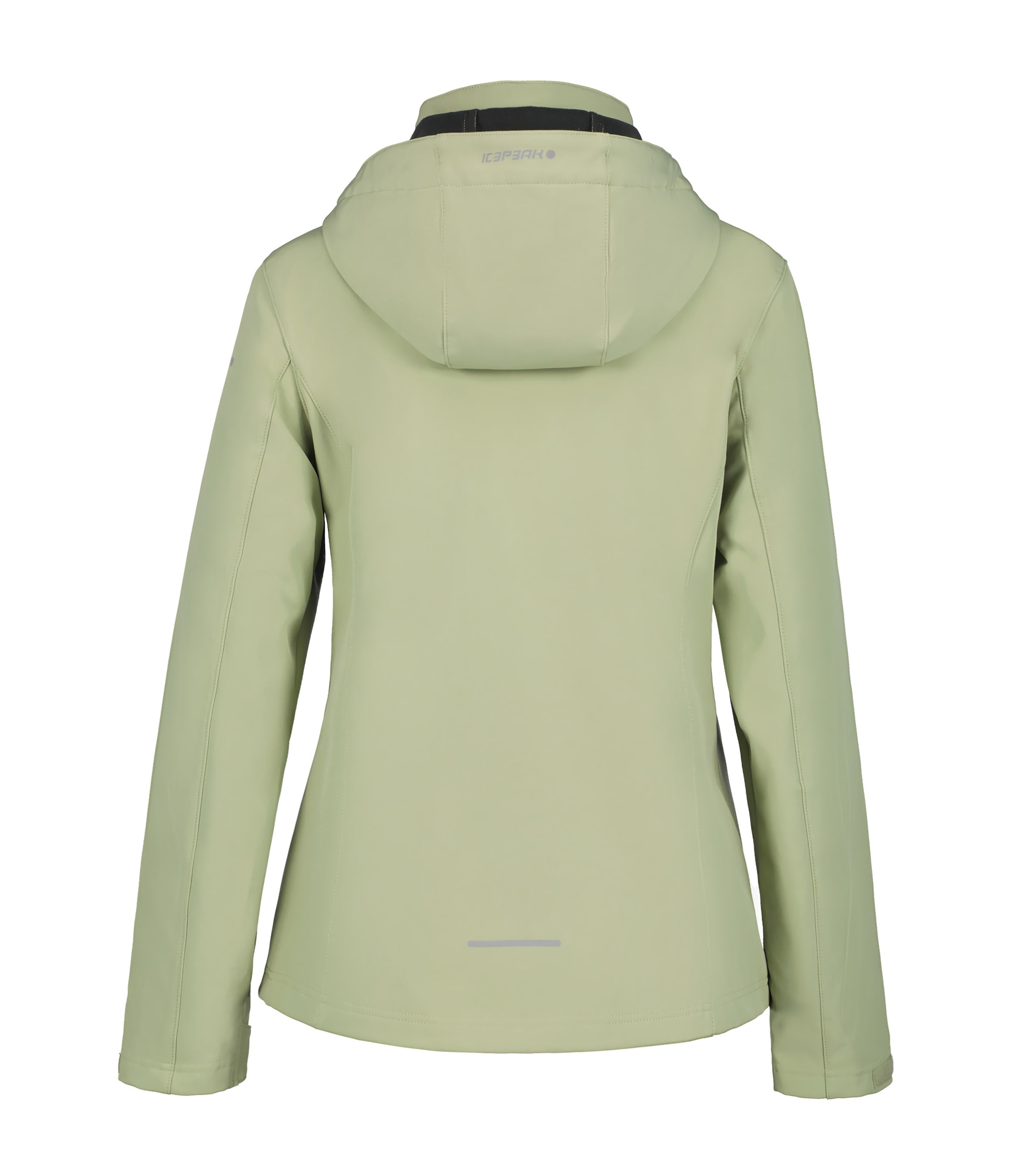 Icepeak Softshelljacke »D SOFTSHELLJACKE BRENHAM«, mit Kapuze, mit hohem Stehkragen