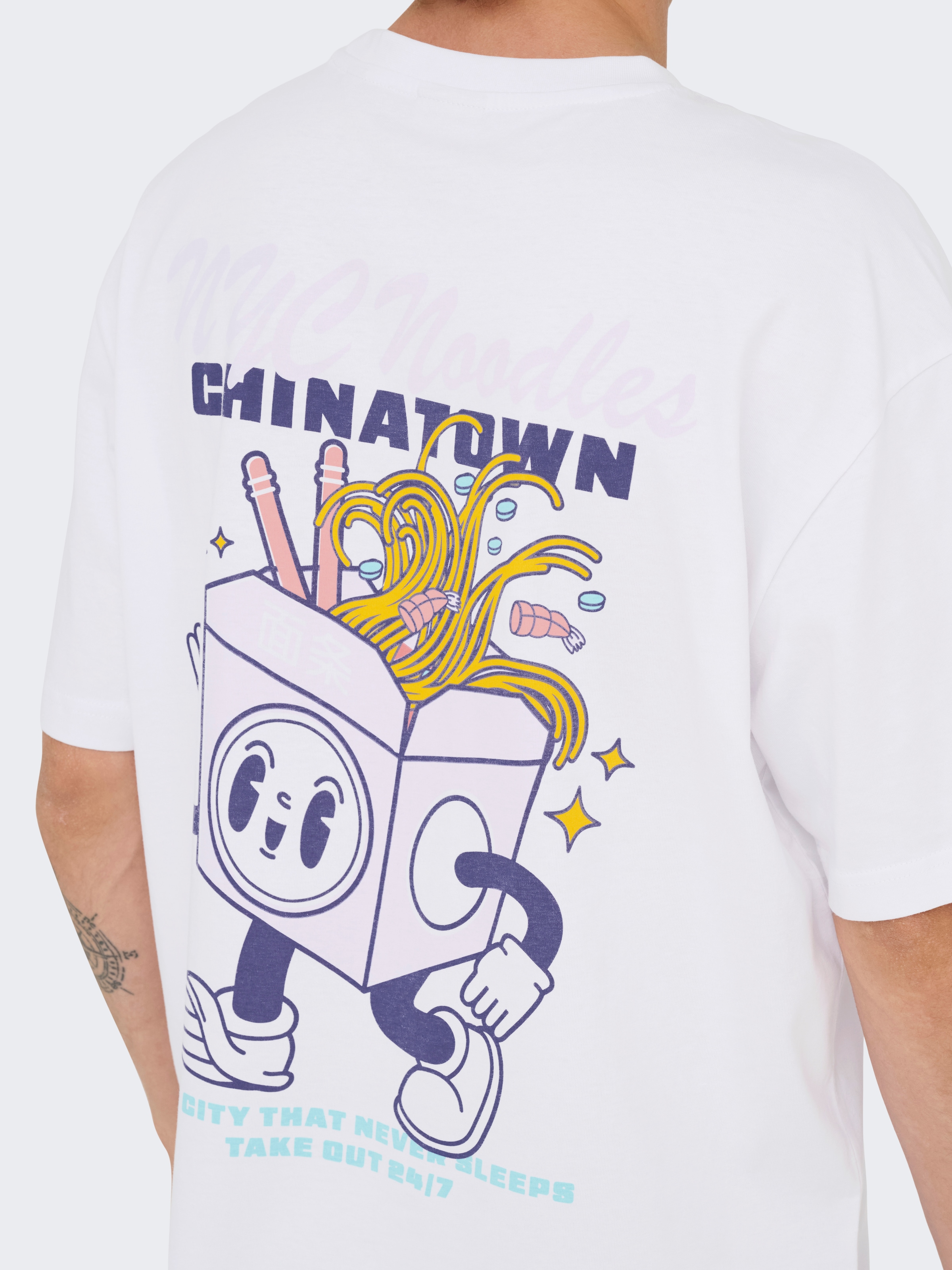 ONLY & SONS T-Shirt »ONSFRANK RLX SS TEE NOOS« Baumwolle, relaxed fit