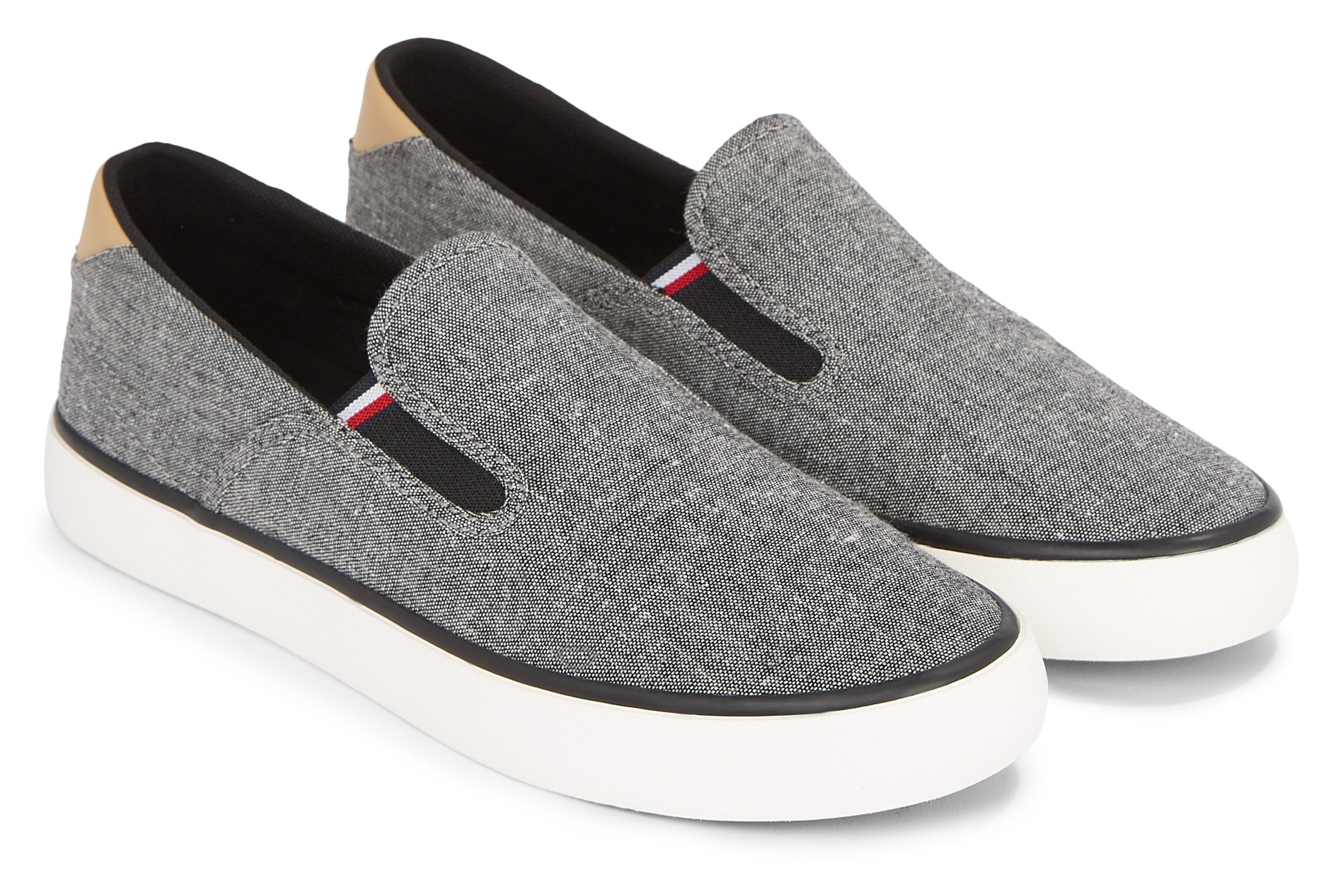 Slipper »TH HI VULC LOW SLIPON CHAMBRAY«, Slip-On Sneaker, Freizeitschuh mit...