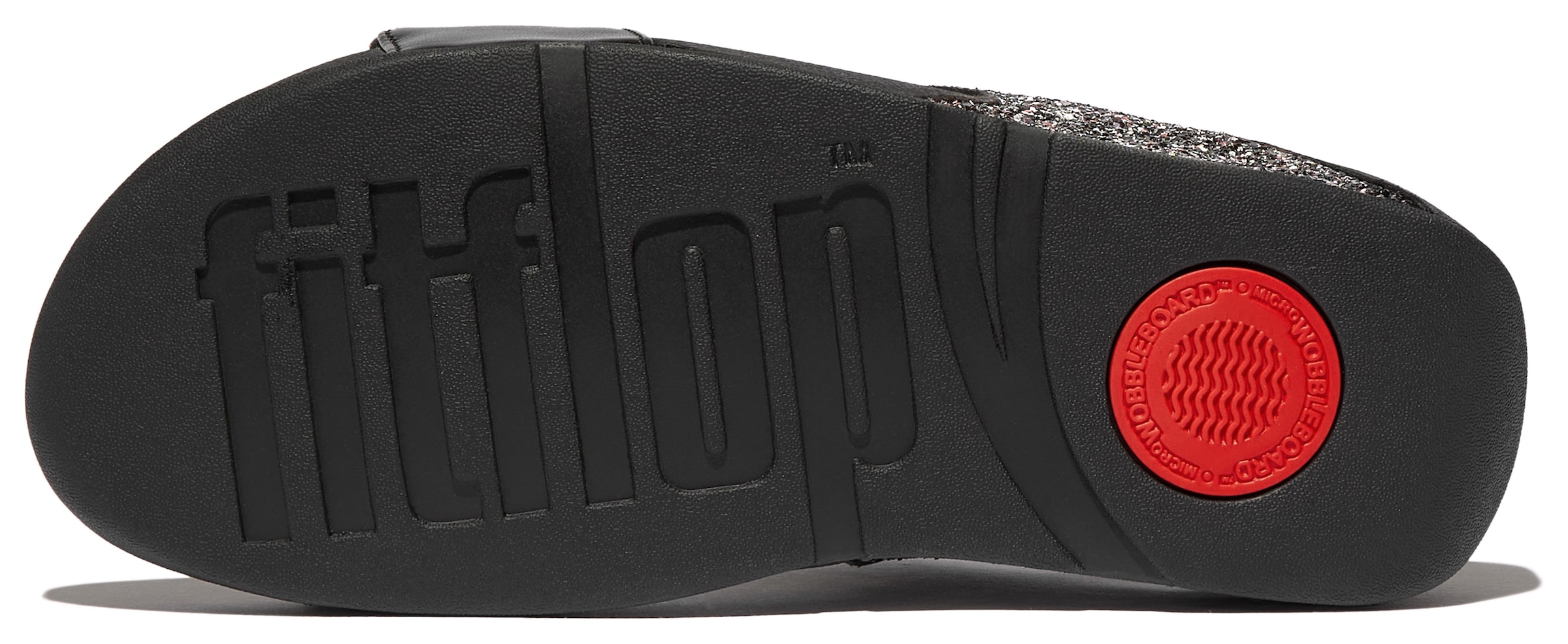 Fitflop Sandale »LULU«, Keilsandale, Sommerschuh mit Glitter