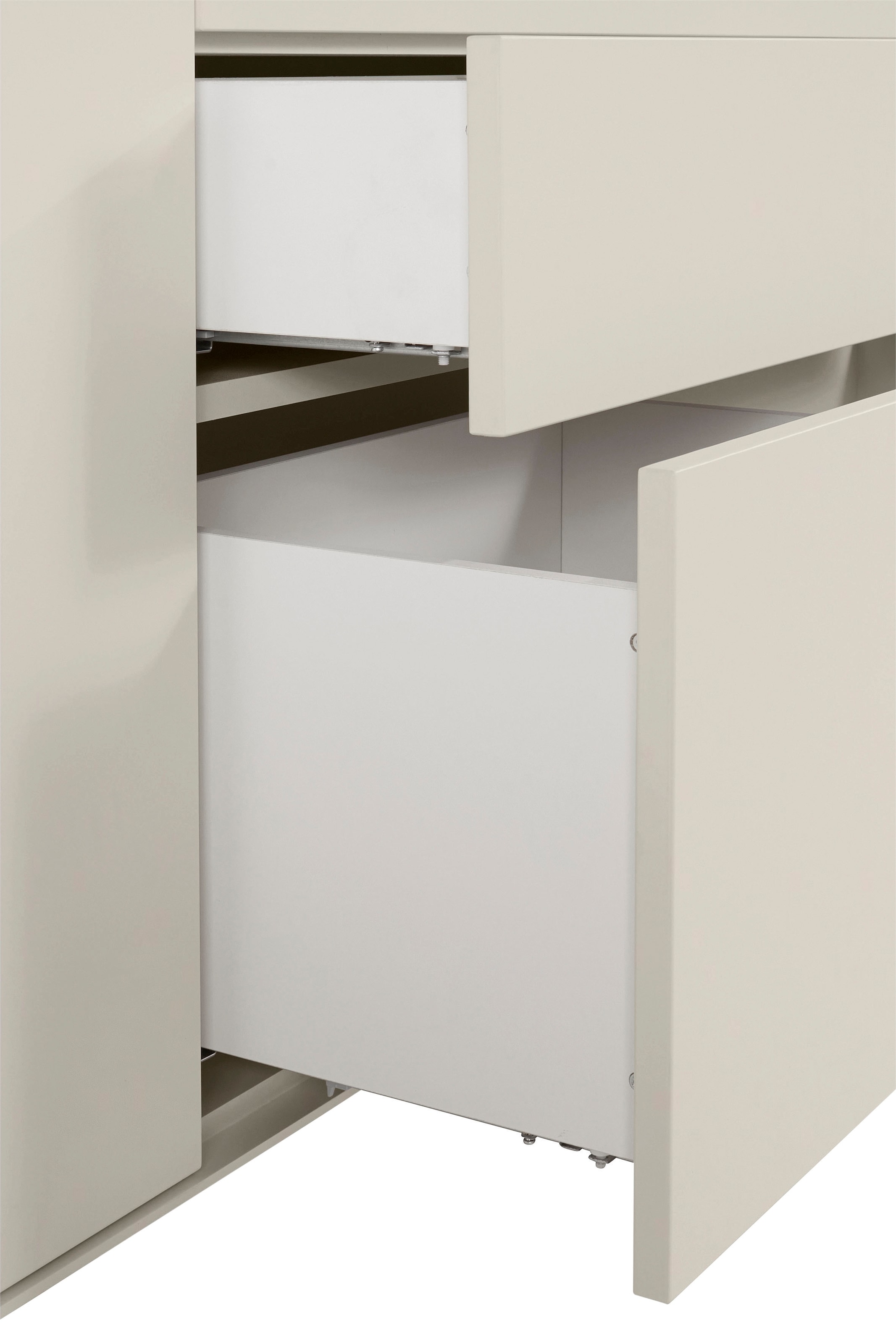 LeGer Home by Lena Gercke Sideboard »Essentials«, Breite: 167cm, MDF lackiert, Push-to-open-Funktion