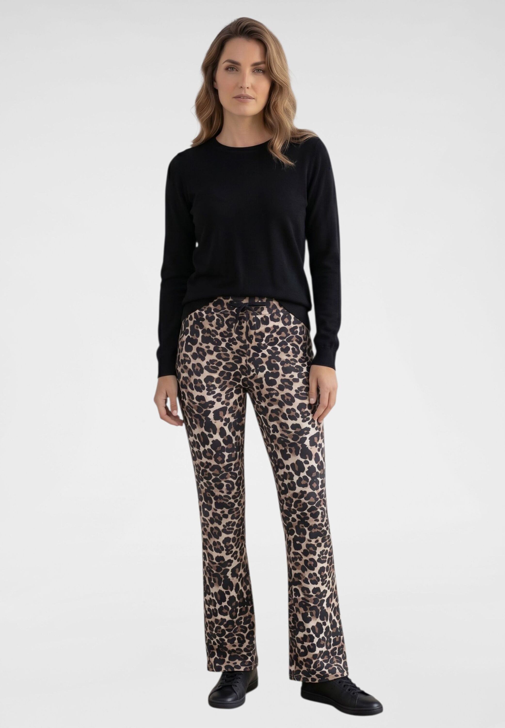 NAVIGAZIONE Cordhose »NAVIGAZIONE Sweathose«  Leoprint