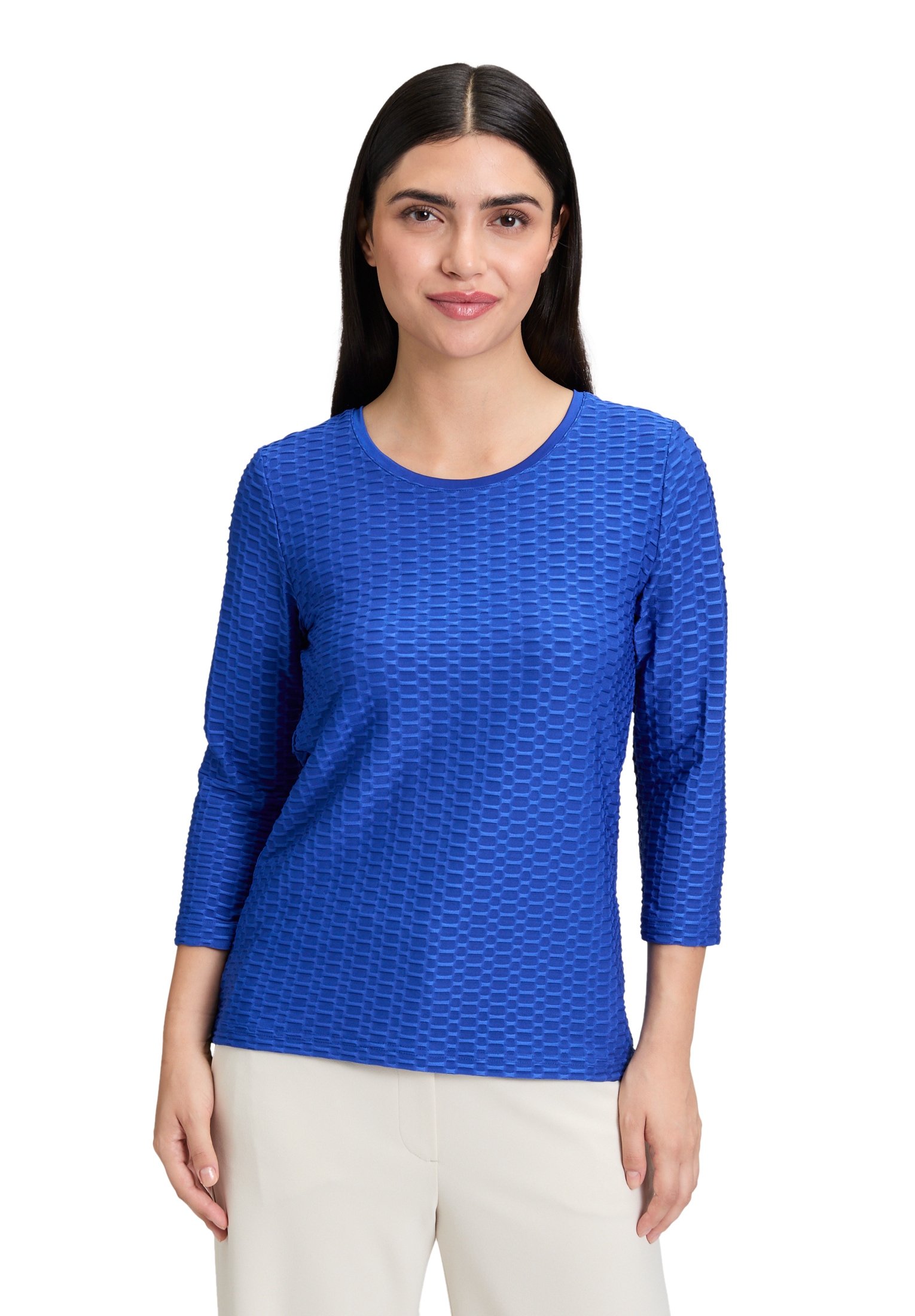 Betty Barclay Langarmshirt »Basic Shirt mit Rundhalsausschnitt«