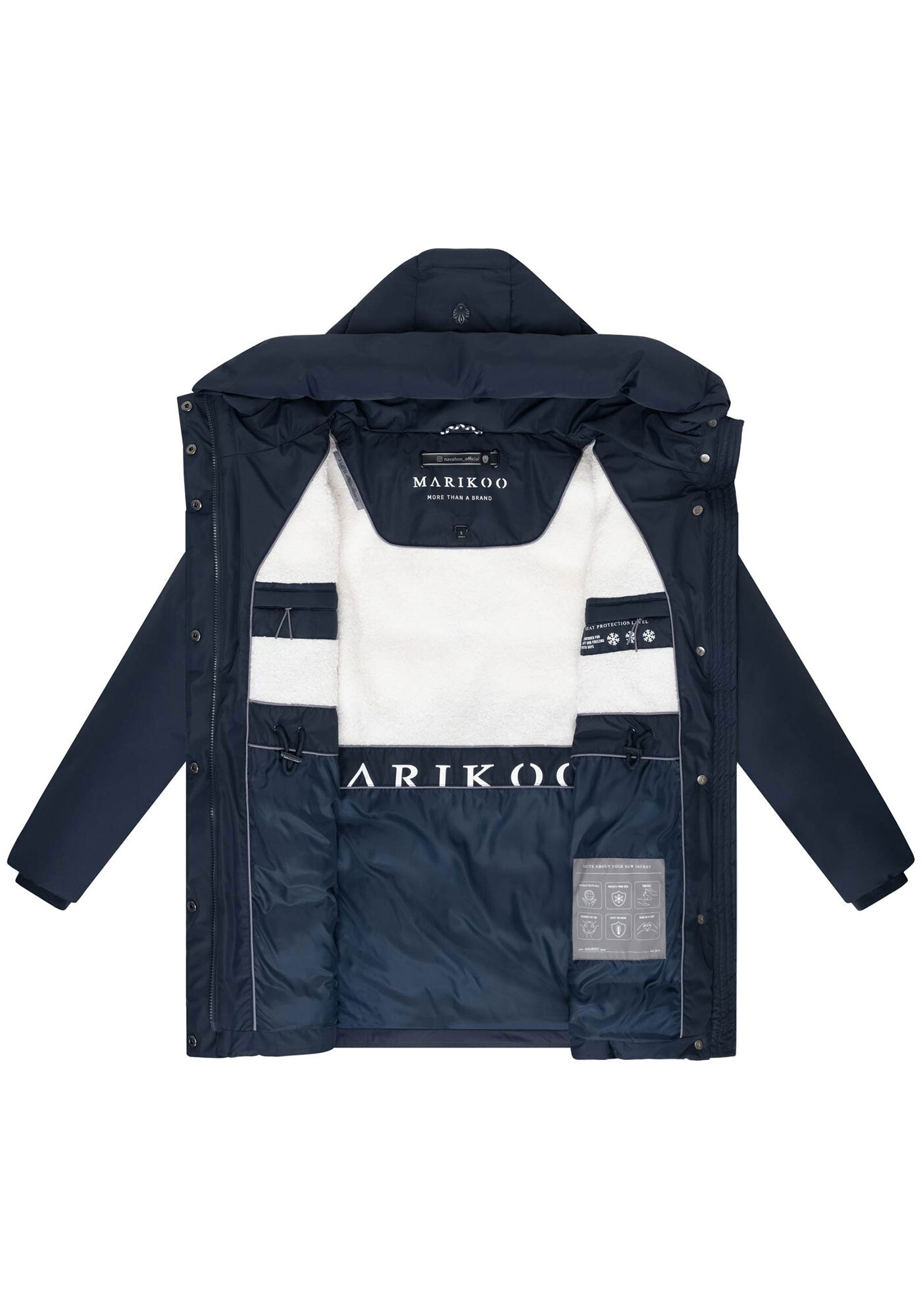 Marikoo Winterjacke »Marikoo Delilah Damen Herbst Winter Steppjacke N058«