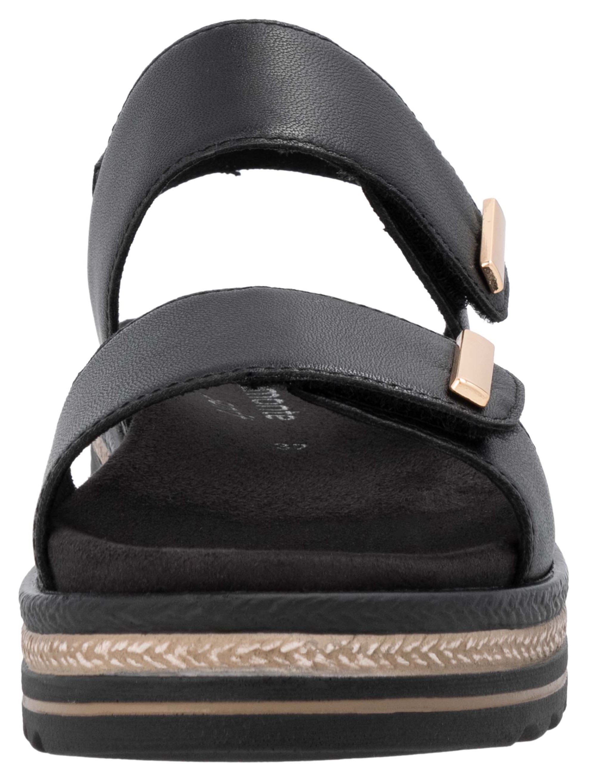 Remonte Keilsandalette, Riemchensandale, Bequemschuh mit Schmuckelementen