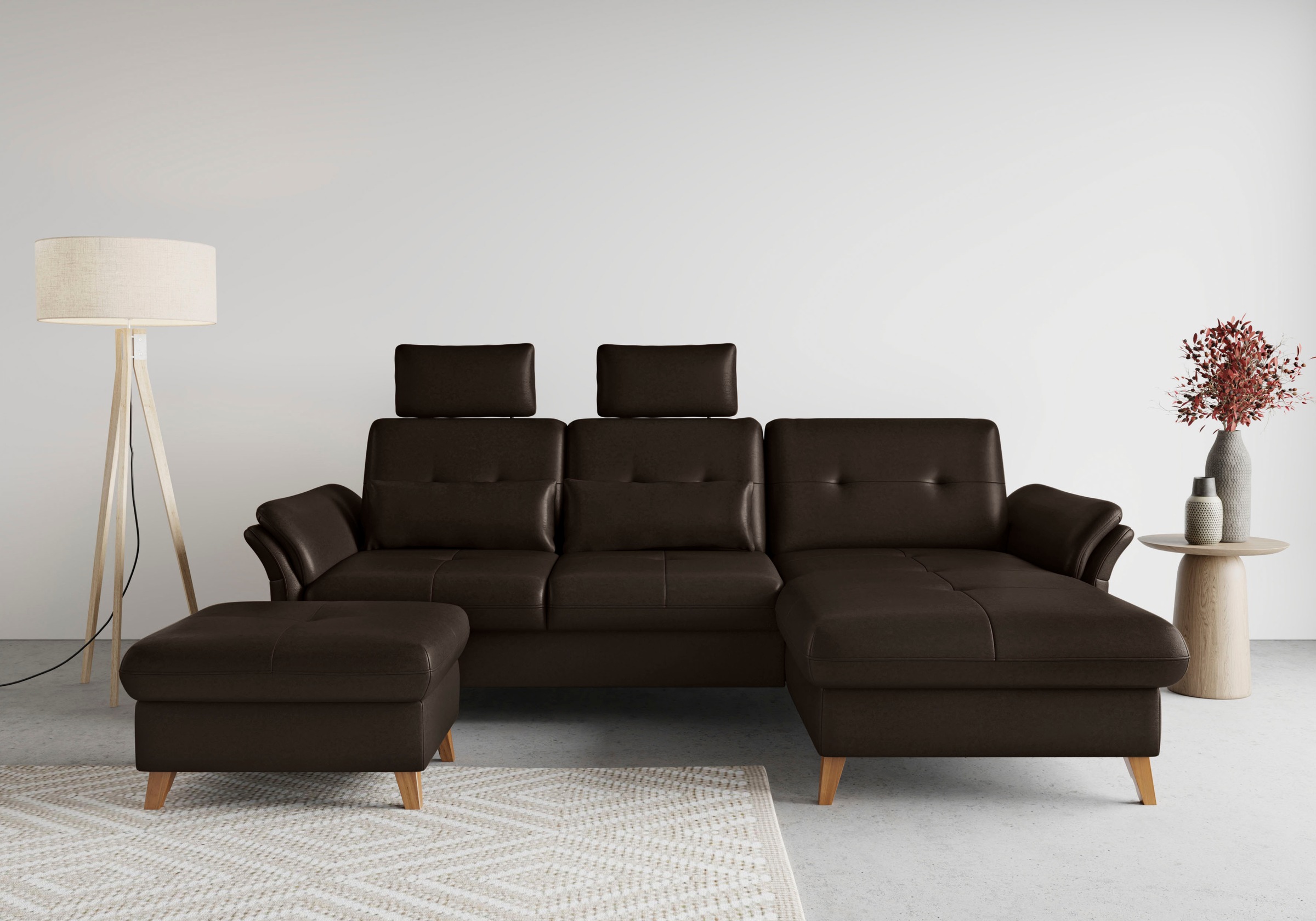 sit&more Stauraumhocker »Göteborg«, mit Federkern