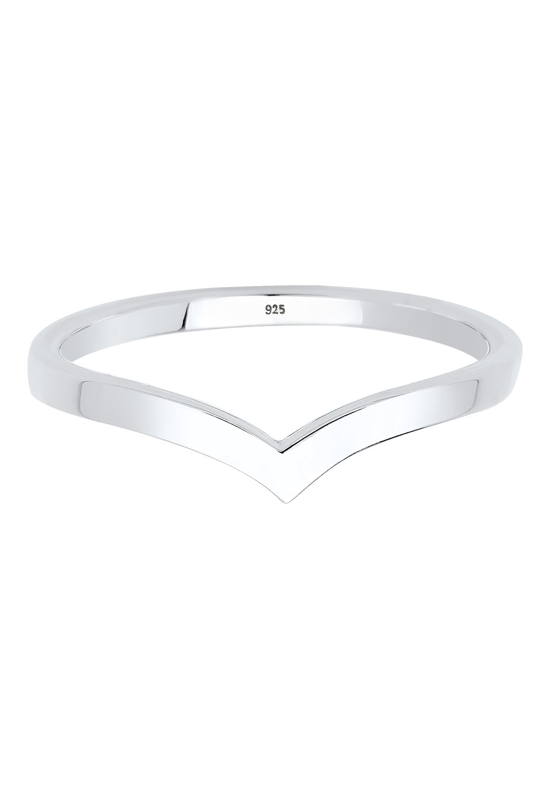 Elli Silberring »Ring V-Stacking Geo Trend Blogger 925 Sterling Silber«