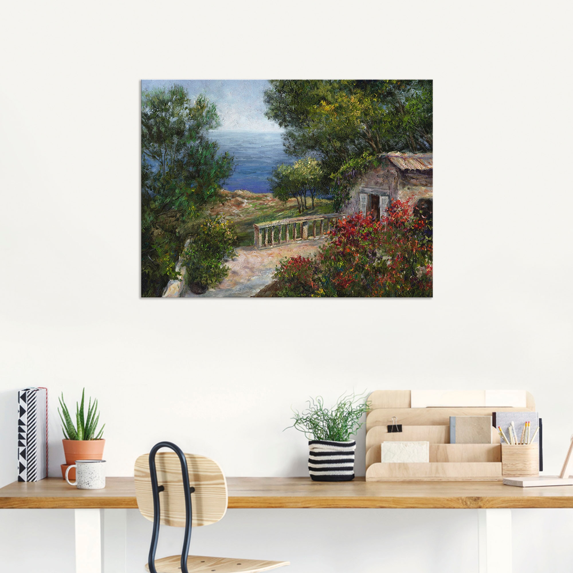 Artland Wandbild »Toskana I« Europa 1 Stk. tlg. als Alubild, Leinwandbild in verschied. Größen