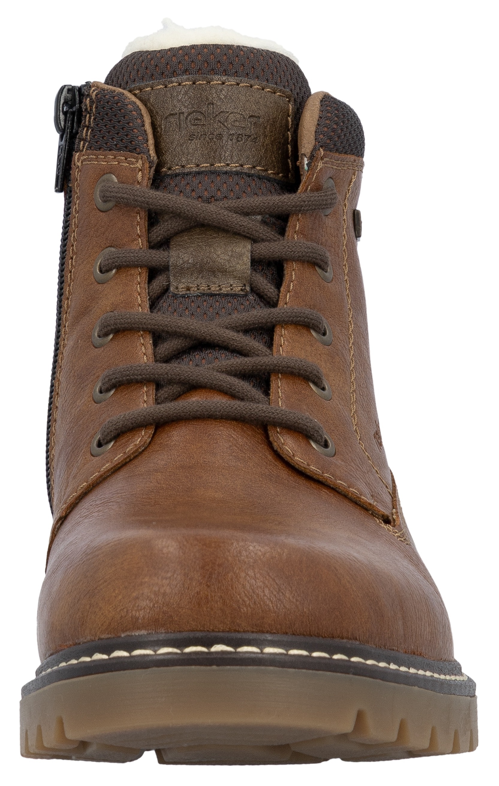 Rieker Winterstiefelette  , Workerboots, Schnürboots, Trekkingstiefel mit riekerTEX-Membran