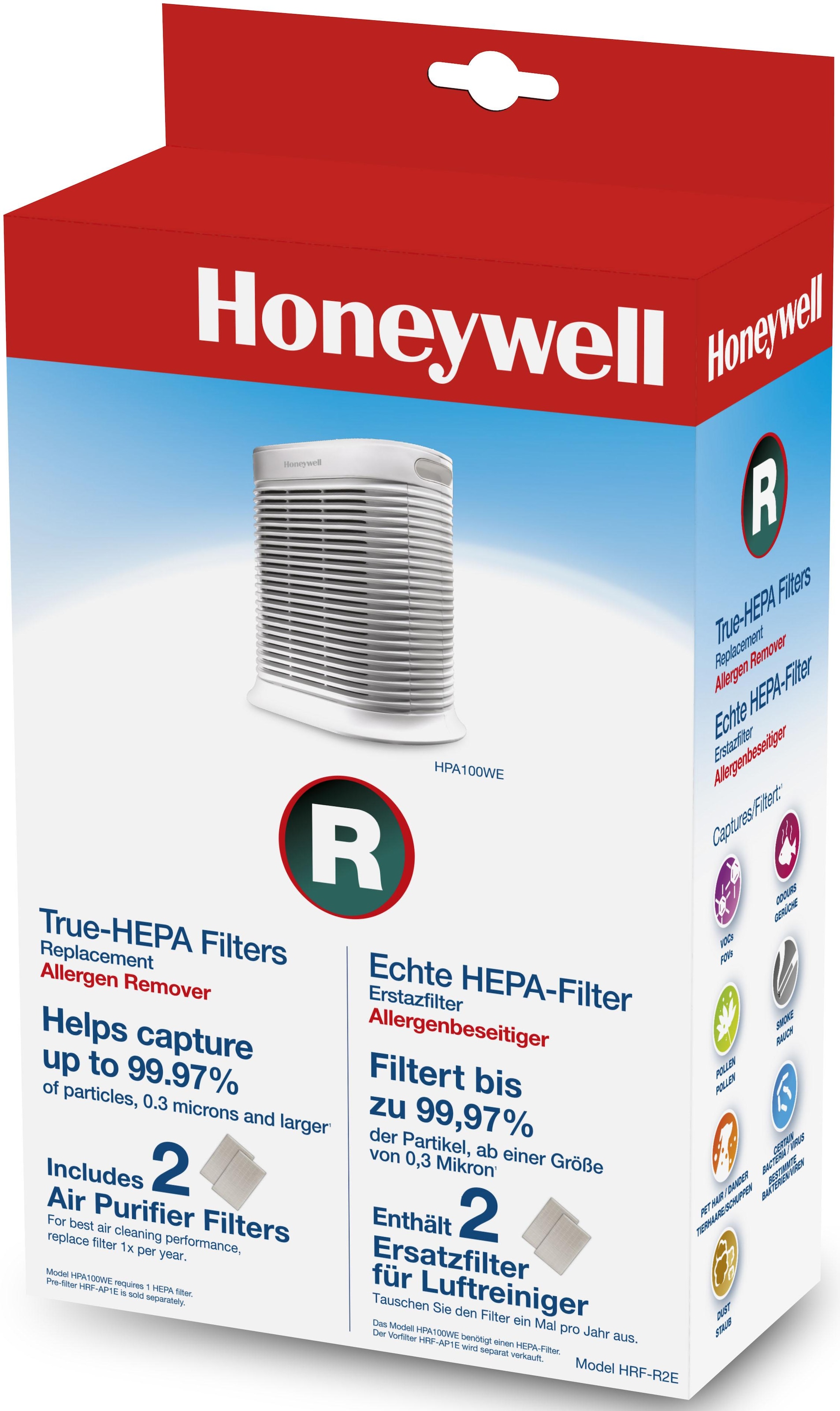 Honeywell HEPA-Filter »HRF-R2E«, (Set, 2 tlg.)