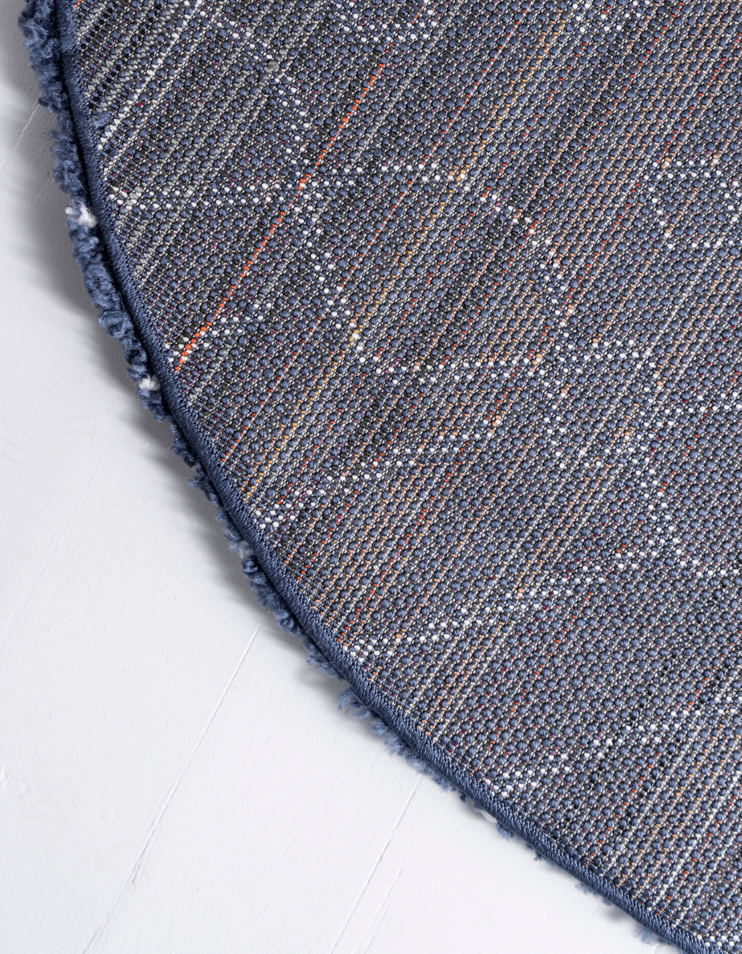 Myflair Möbel & Accessoires Hochflor-Teppich »Temara Shag Lagerräumung«, rund, 51 mm Höhe, gewebt, Scandi Design, ideal im Wohnzimmer & Schlafzimmer