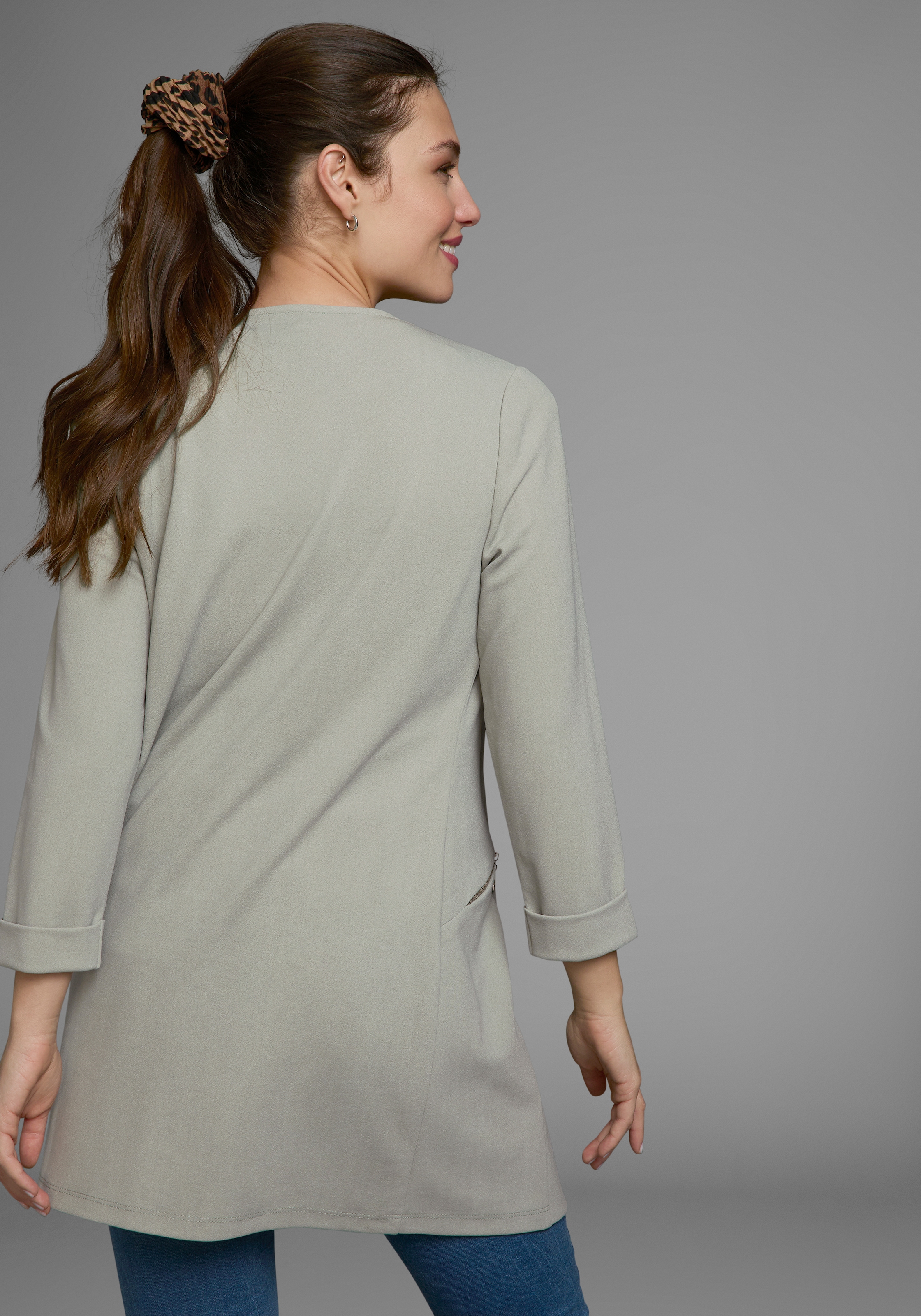Laura Scott Longblazer, mit Reißverschlüssen