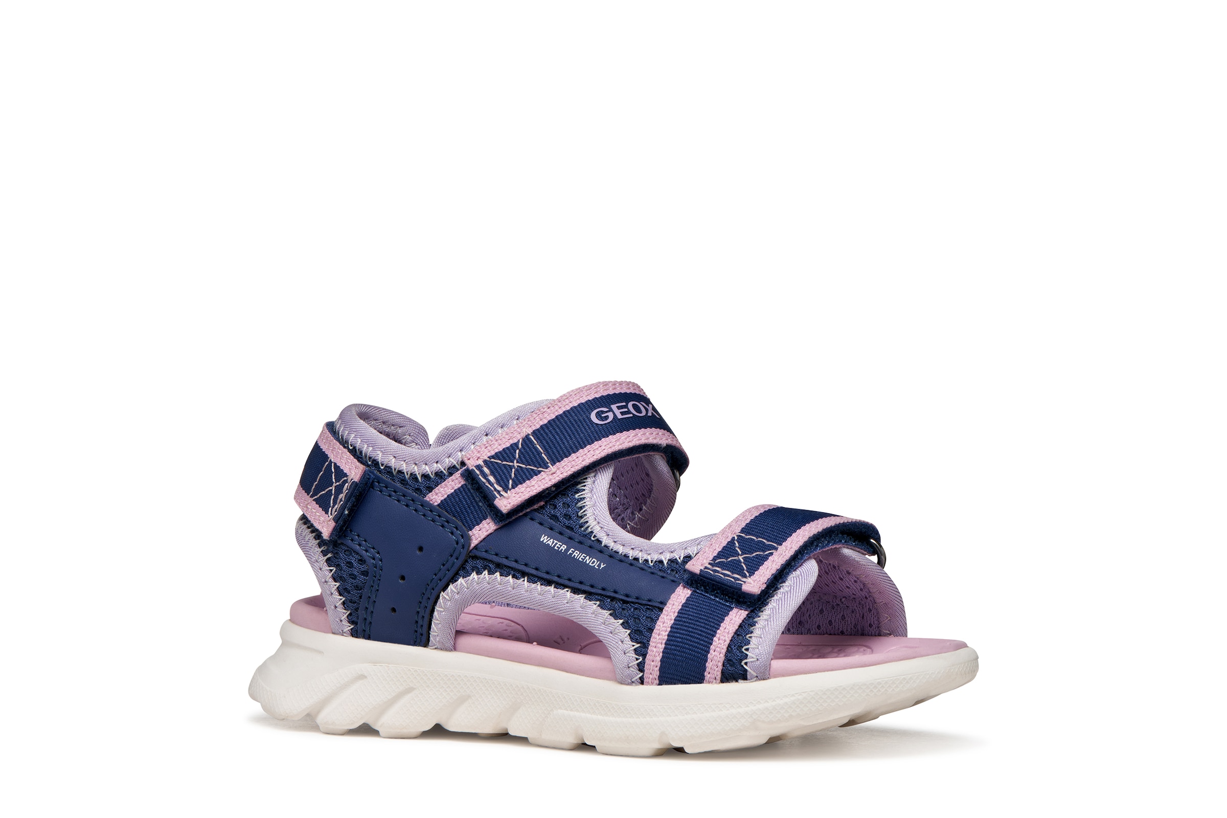 Geox Sandale »J SANDAL AIRADYUM GI«  Klettschuh mit Logo, Größenschablone zum Download
