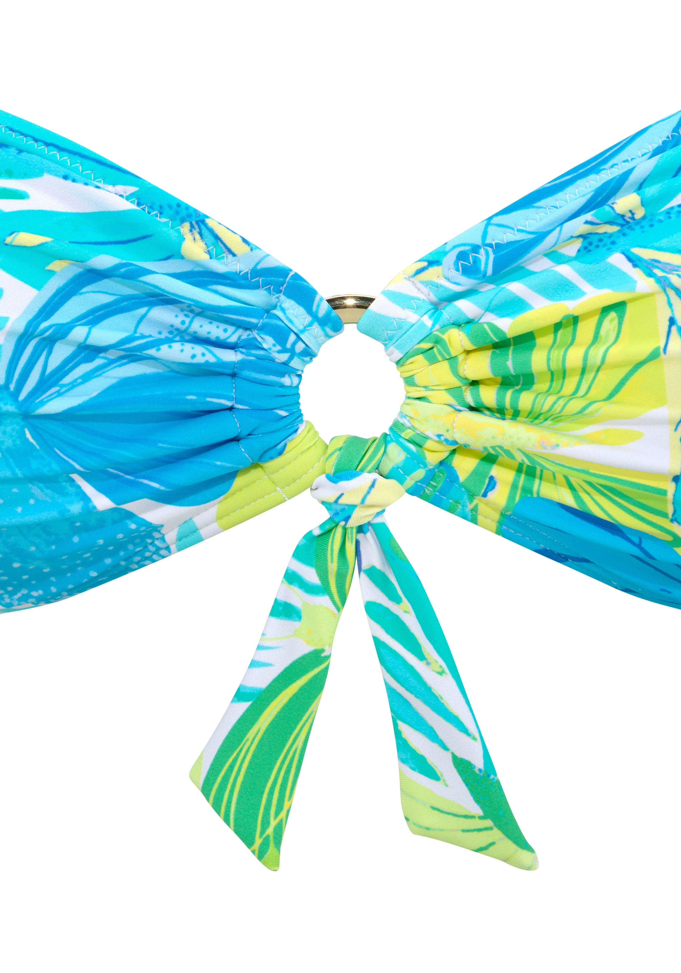 Sunseeker Bandeau-Bikini-Top, mit Zierring