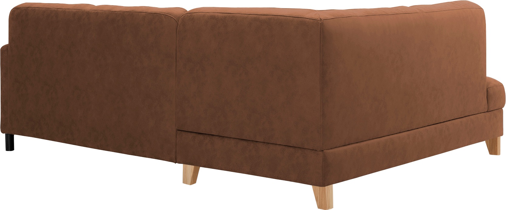 exxpo - sofa fashion Ecksofa »Elio, kompakt und komfortabel, bequem, zeitloses Design, L-Form«, wahlweise mit Bettfunktion und Bettkasten