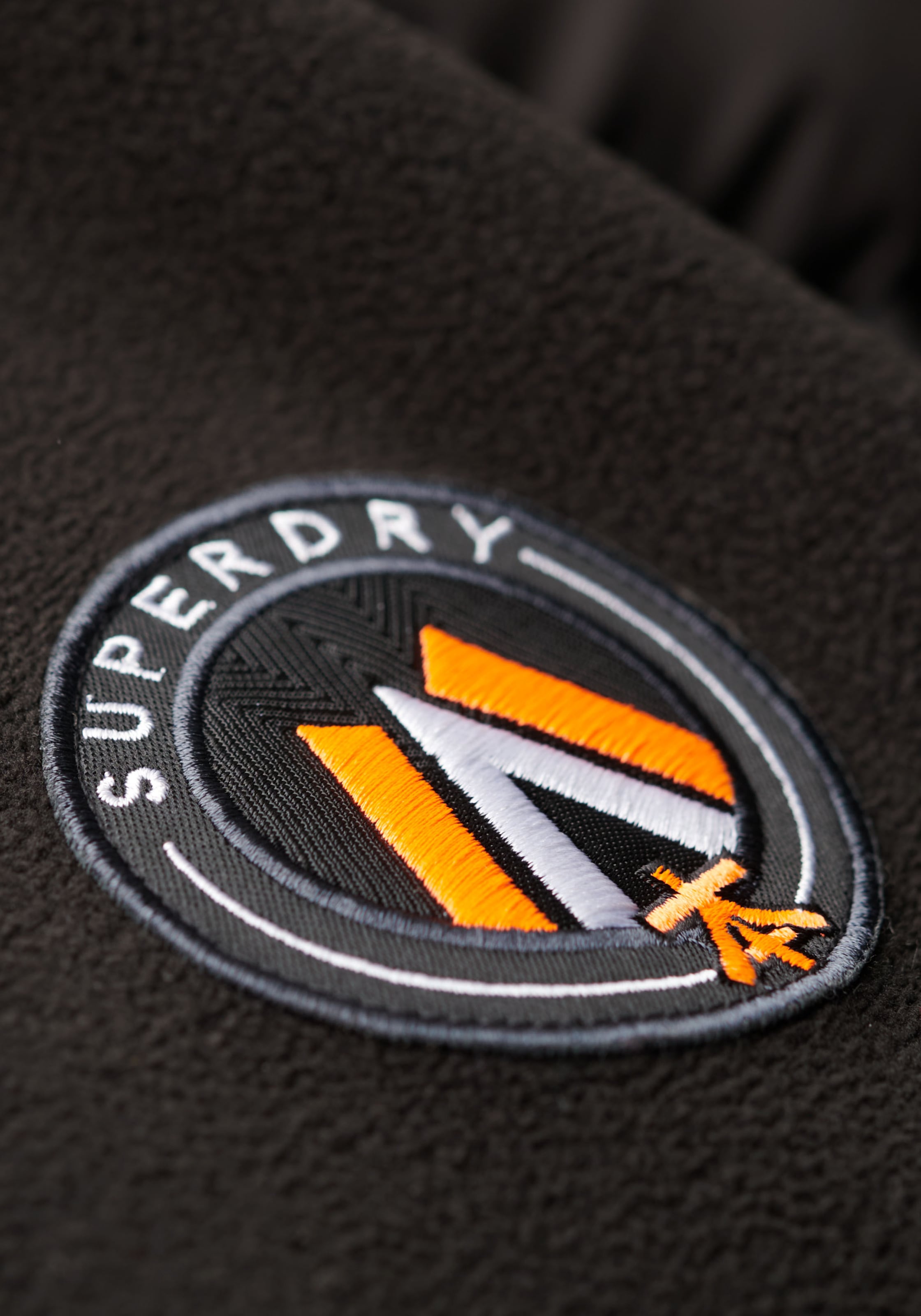 Superdry Steppjacke »HOODED STORM FLEECE BOMBER«, mit Kapuze