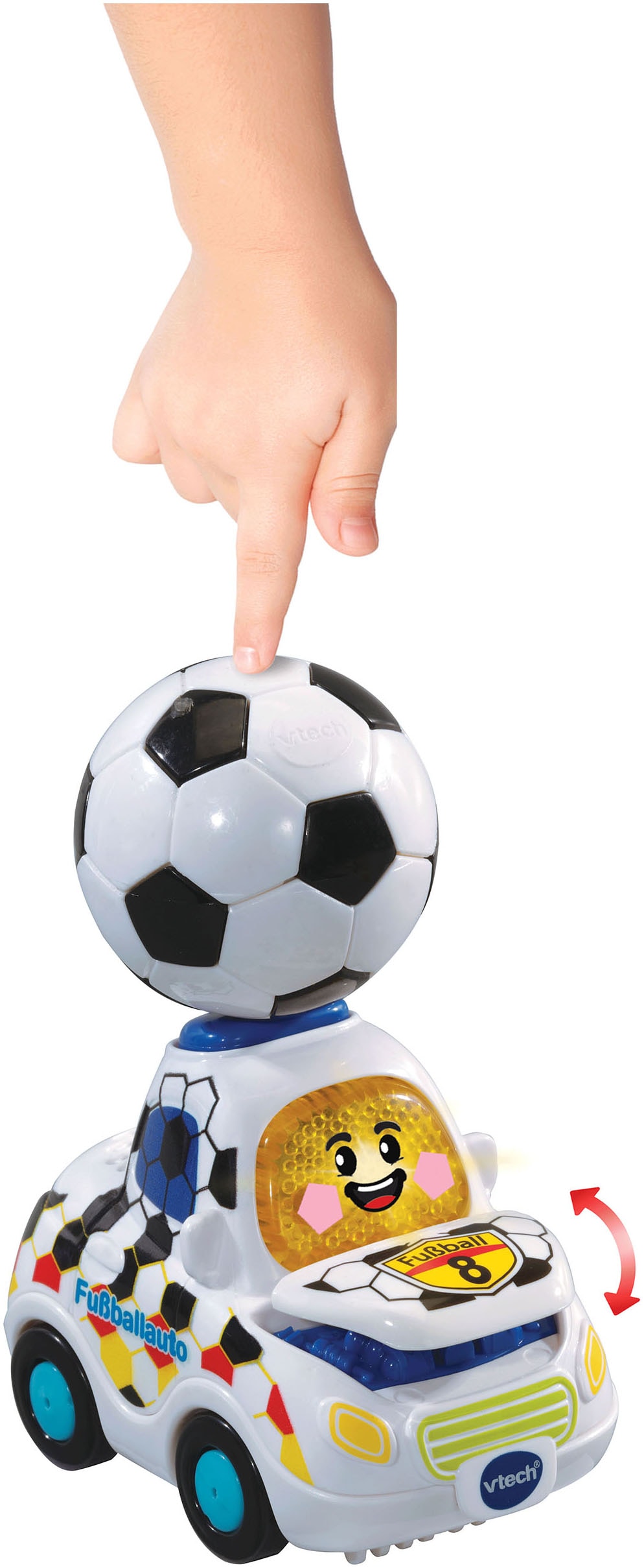 Vtech® Spielzeug-Auto »Tut Tut Baby Flitzer - Special Edition Fußballauto« mit Licht und Sound