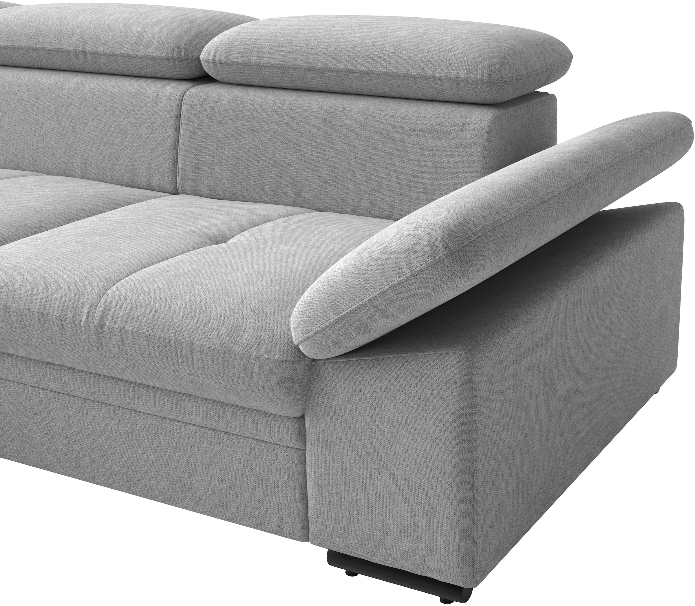 sit&more Ecksofa »Viola, L-Form, B. 249 cm« optional Schlaffunktion