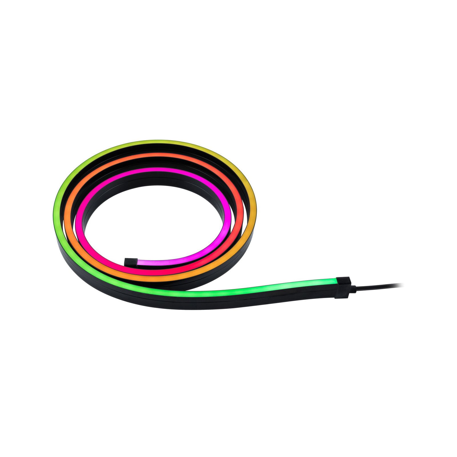 Paulmann LED-Lichterschlauch »Entertain LED Schlauch Black Neon RGB+« Farbwechsler & Farbsteuerung & Dimmer