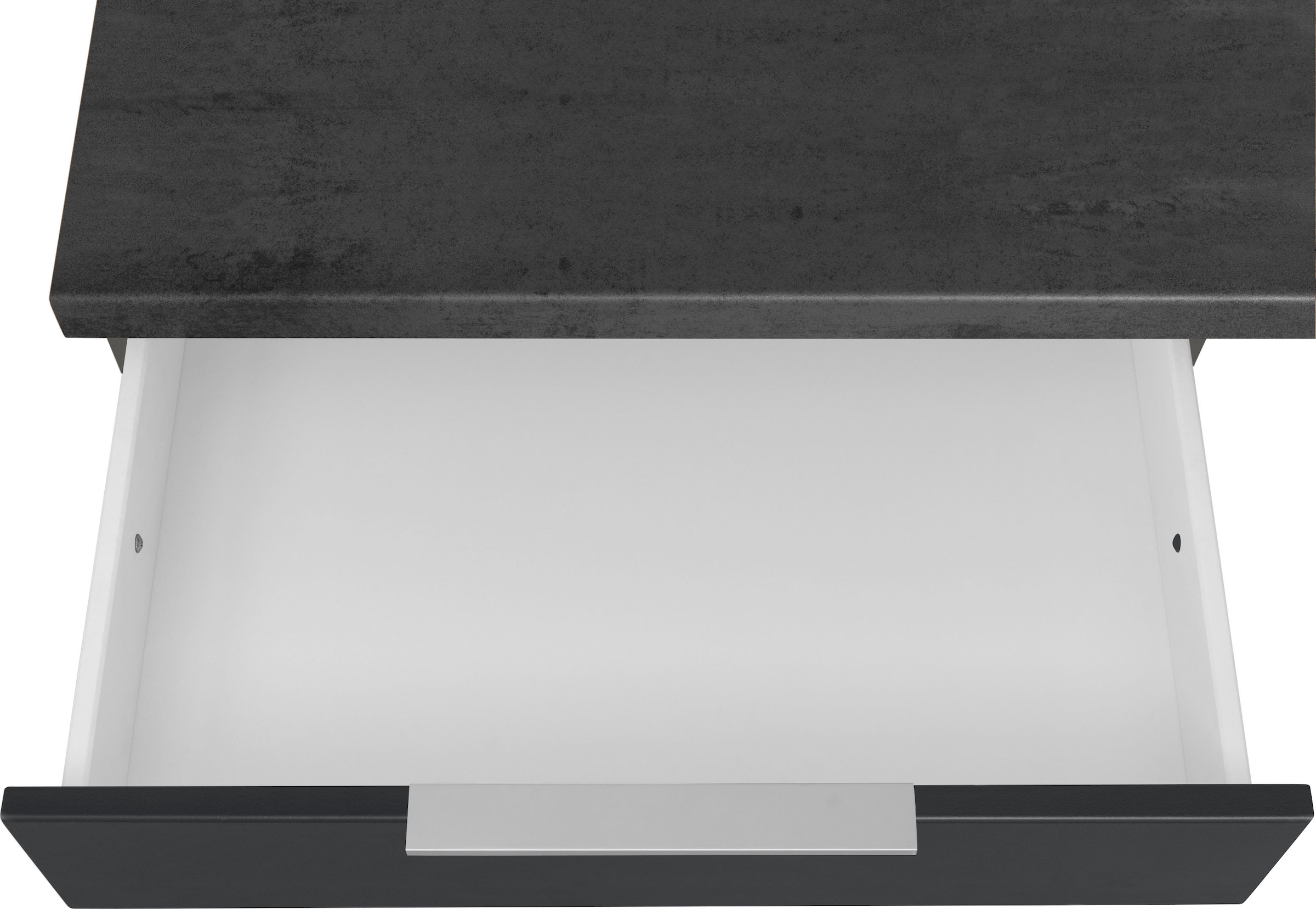 KOCHSTATION Winkelküche »KS-Luhe«, Stellbreite 240x180 cm, wahlweise mit oder ohne E-Geräten, MDF-Fronten