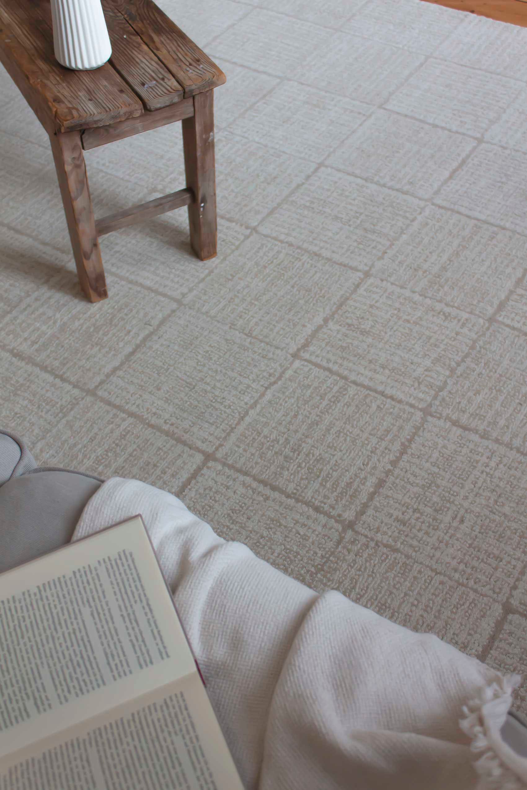 Wecon home Wollteppich »Lasse«, rechteckig, 8 mm Höhe