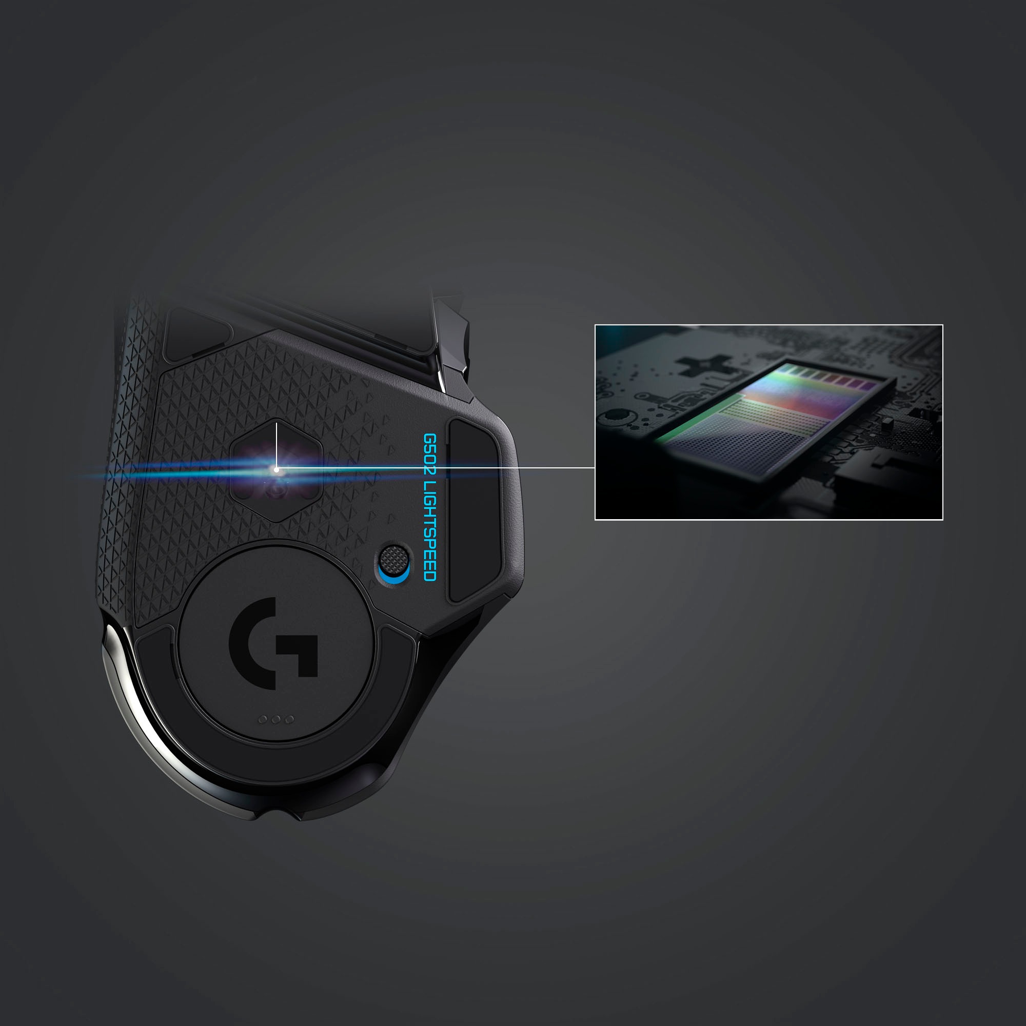 Logitech Maus »G502 LIGHTSPEED«, RF Wireless