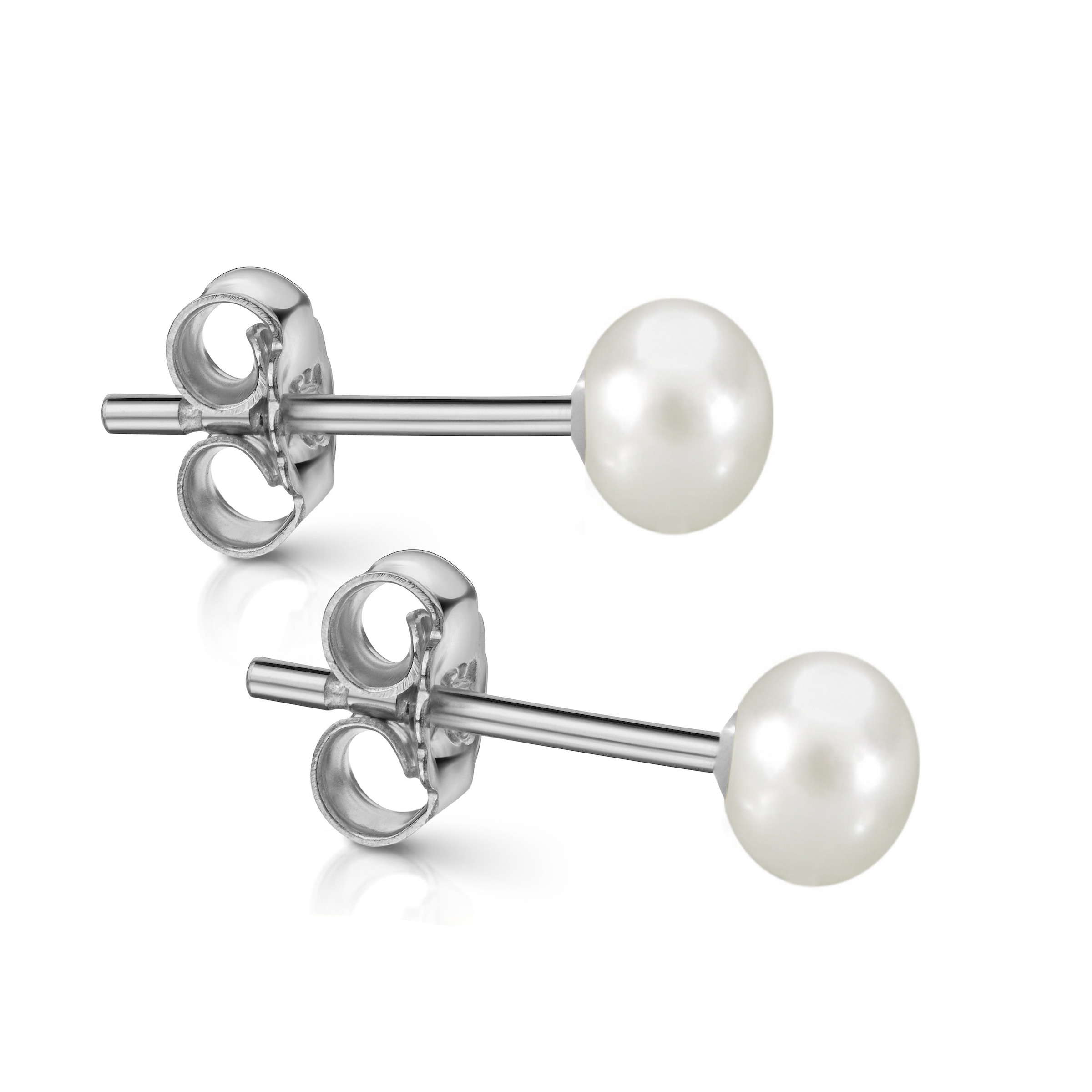 Firetti Paar Ohrstecker »Schmuck Geschenk Silber 925 Ohrschmuck Ohrringe« Made in Germany - mit Süßwasserzuchtperle