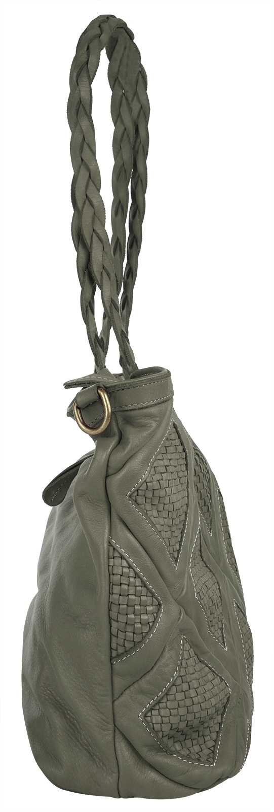 Samantha Look Shopper echt Leder, Made in Italy