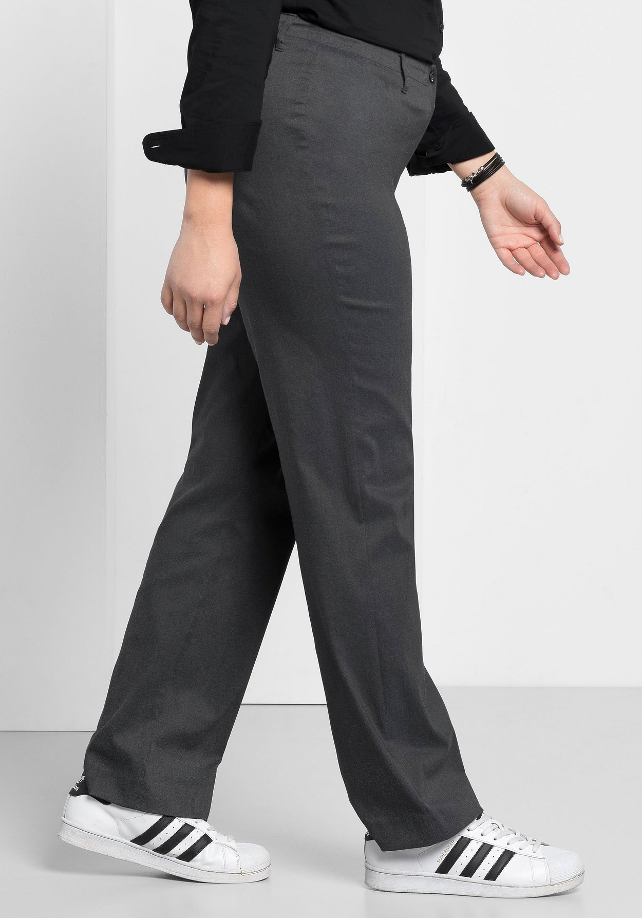 Sheego Stretch-Hose »Bengalin-Hose mit schmalem Bund«