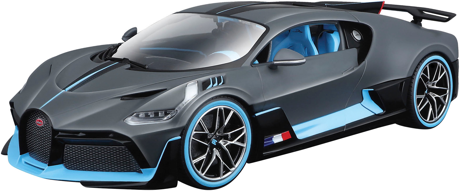 Bburago Sammlerauto »Bugatti Divo, dunkelgrau«, 1:18