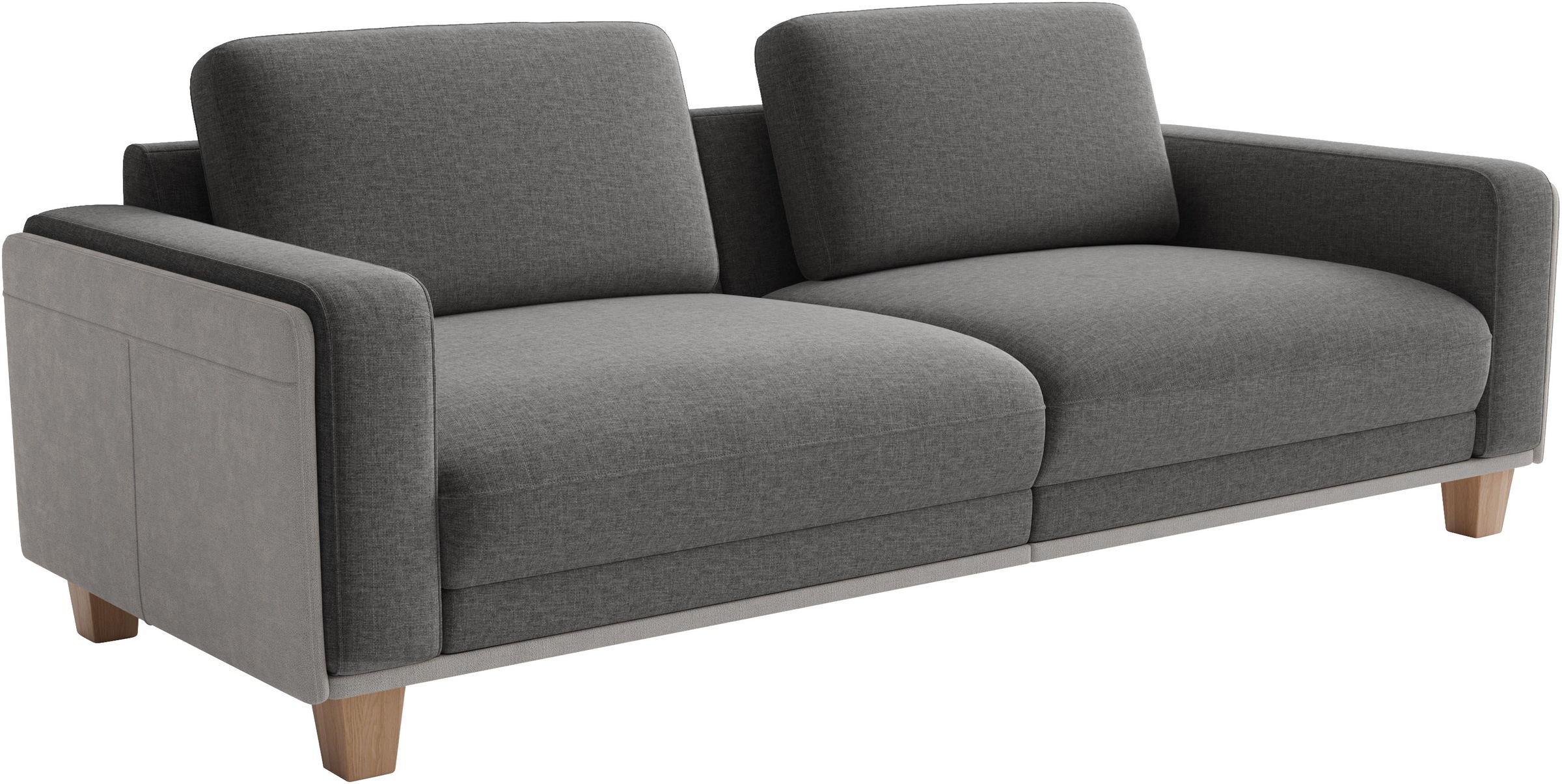 sit&more Big-Sofa »Concept« Modernes Sofa in drei Fußfarben zur Auswahl