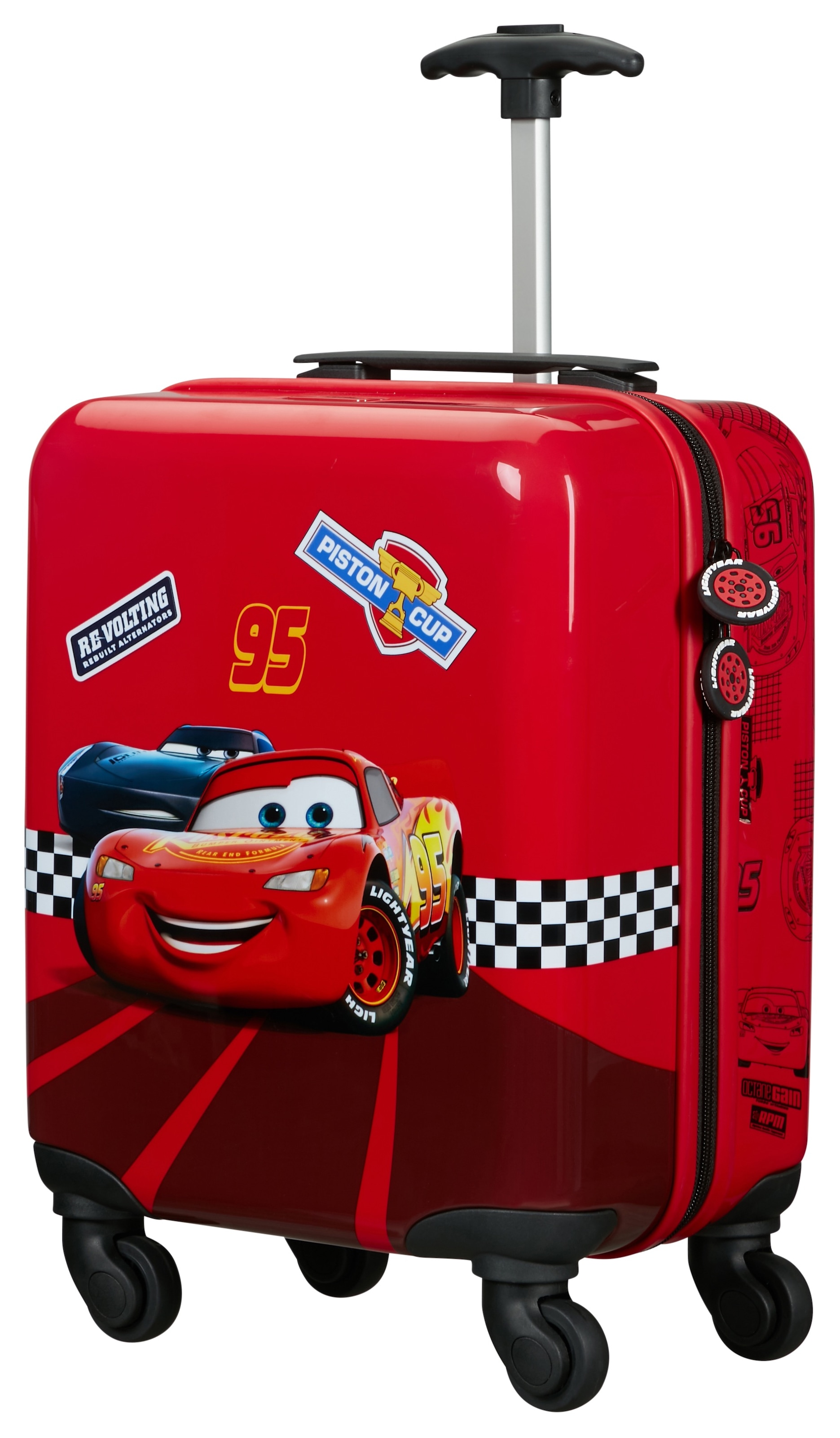 Samsonite Kinderkoffer »DISNEY ULTIMATE 2.0 SP45/16 DISNEY CARS«, 4 Rollen, Handgepäck-Koffer, Kinderreisekoffer, Koffer, Hartschalenkoffer